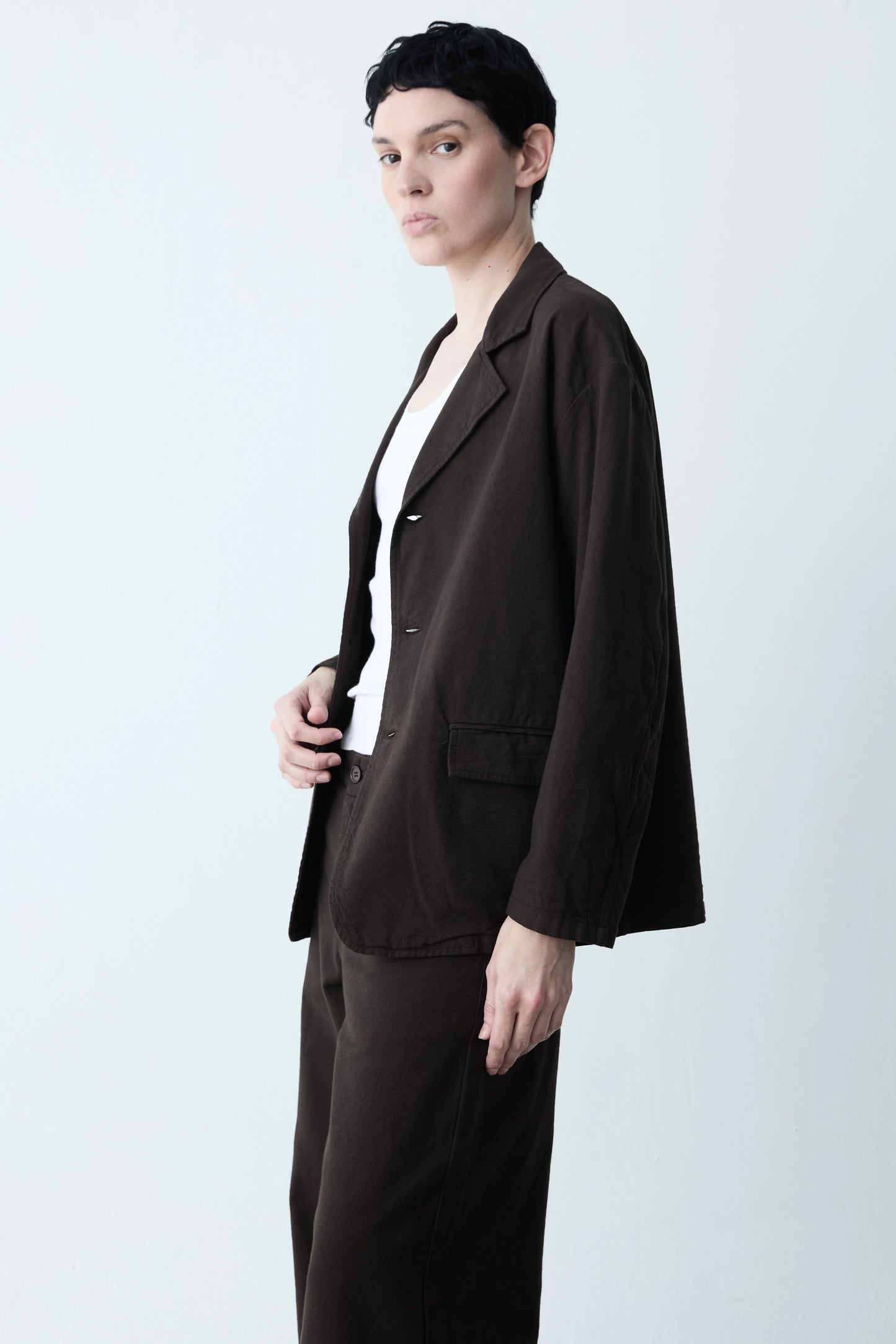 BLAZER DE ALGODÓN DE LEBOR GABALA