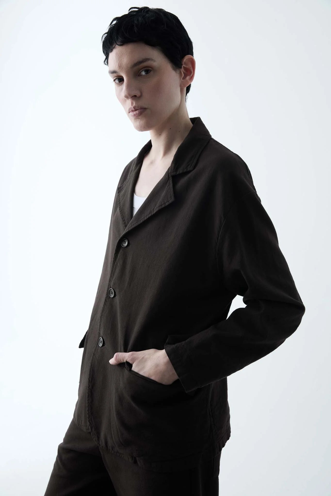 BLAZER DE ALGODÓN DE LEBOR GABALA