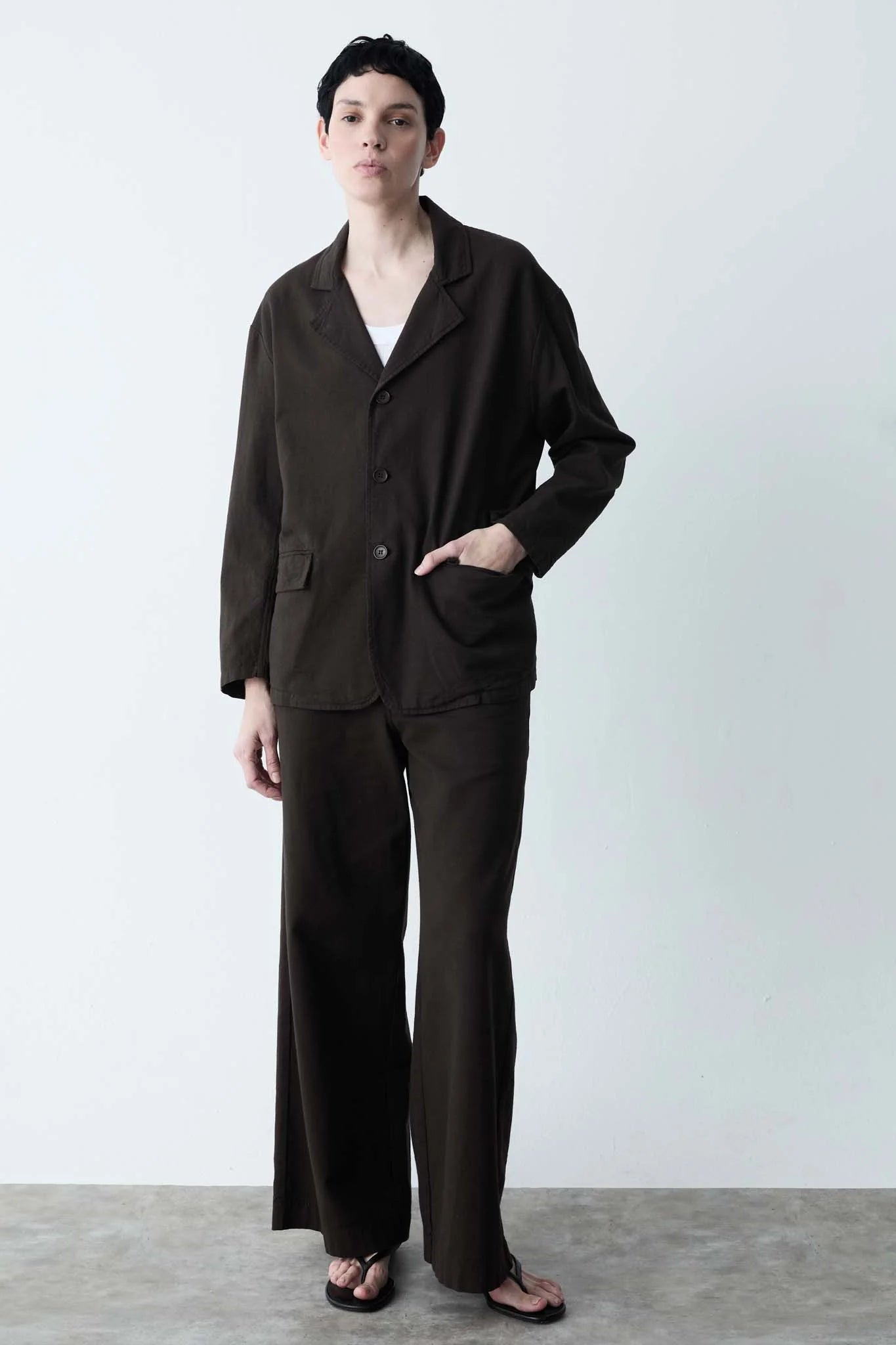 BLAZER DE ALGODÓN DE LEBOR GABALA
