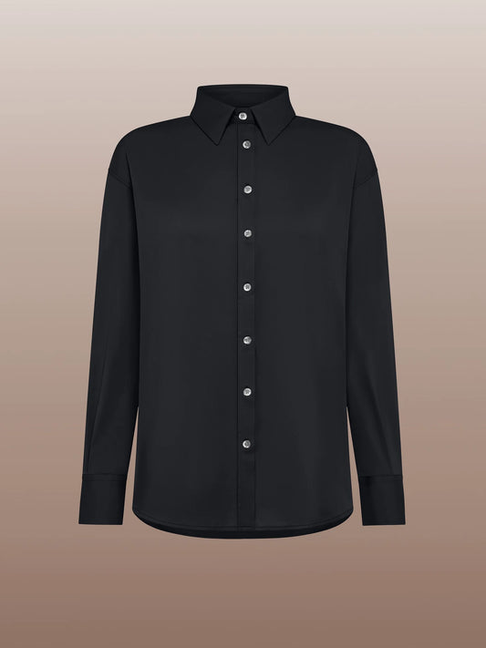 CAMISA AZUL OSCURO OXFORD DE RRD