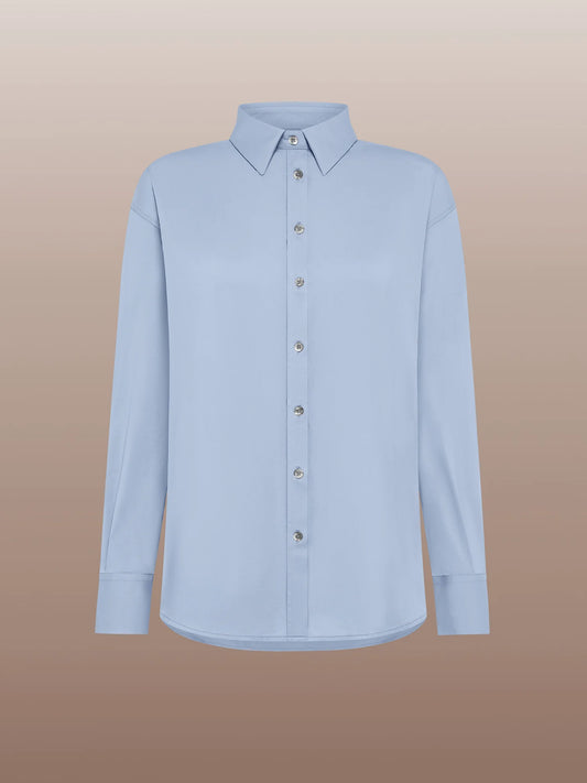 CAMISA AZUL OXFORD DE RRD