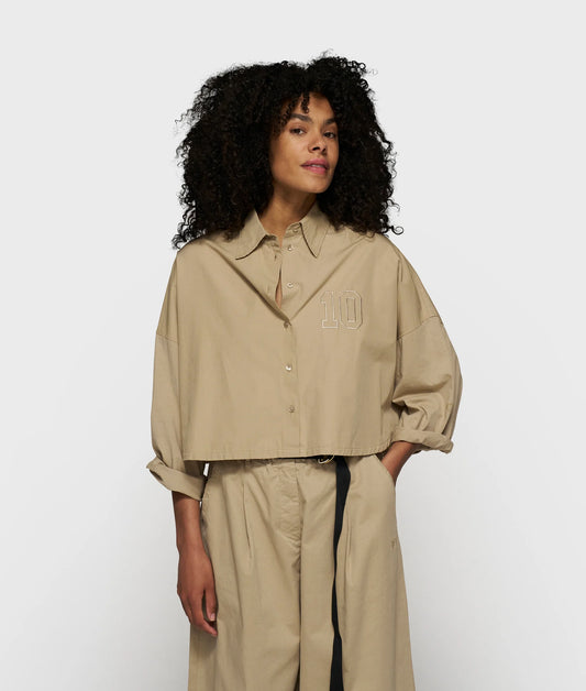 CAMISA CORTA OVERSIZE DE 10DAYS