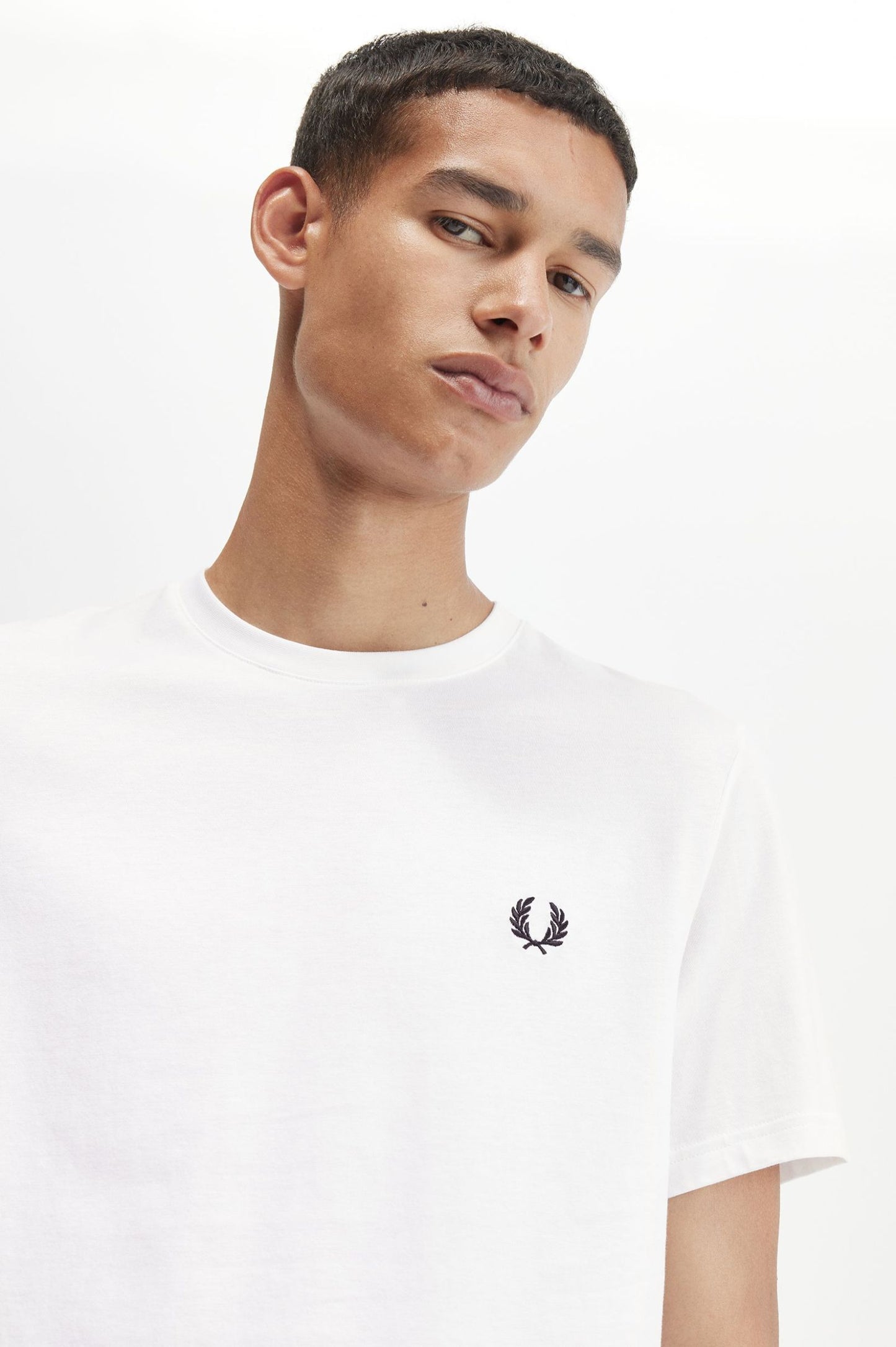 CAMISETA DE ALGODÓN DE FRED PERRY