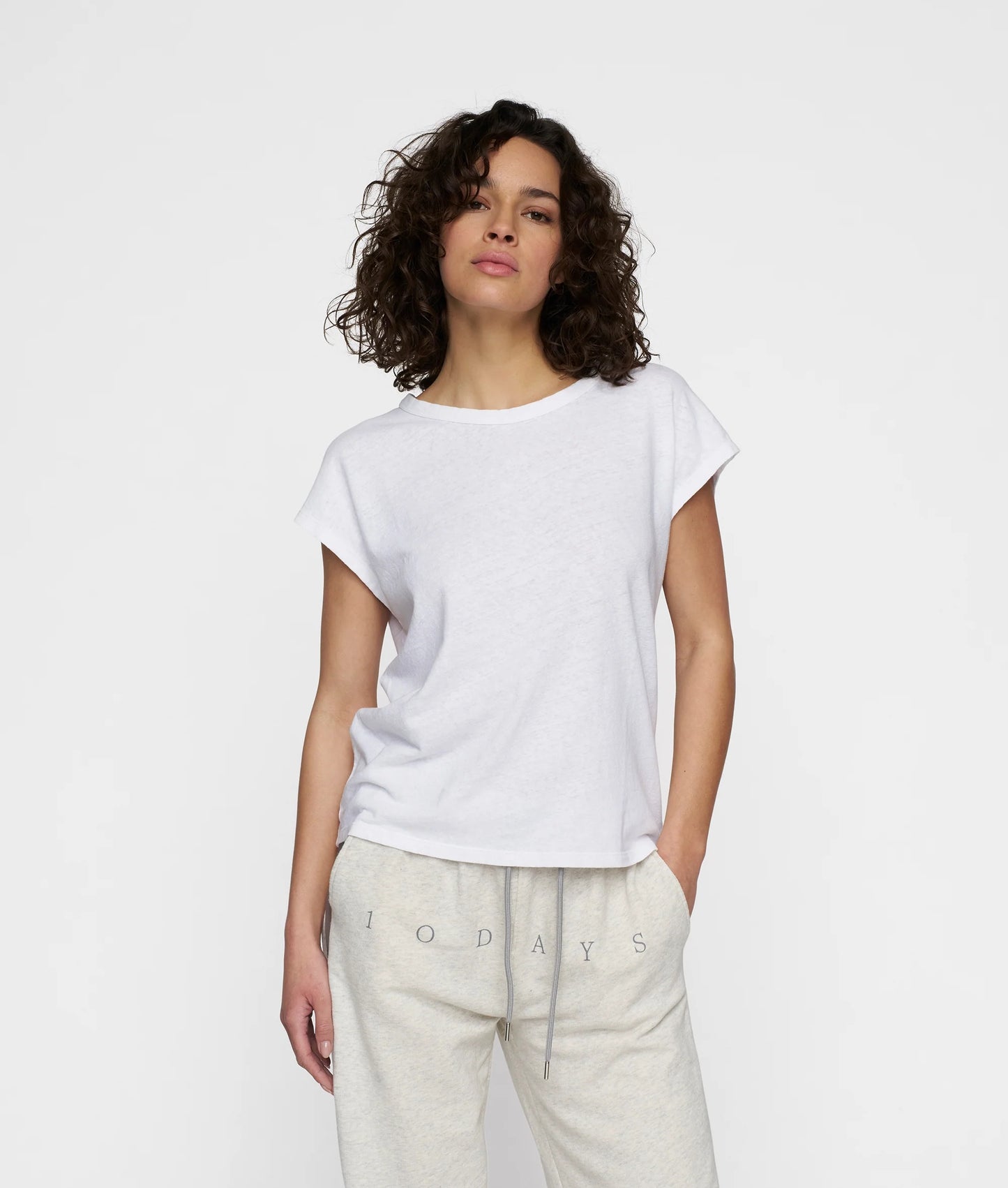 CAMISETA DE LINO DE 10DAYS