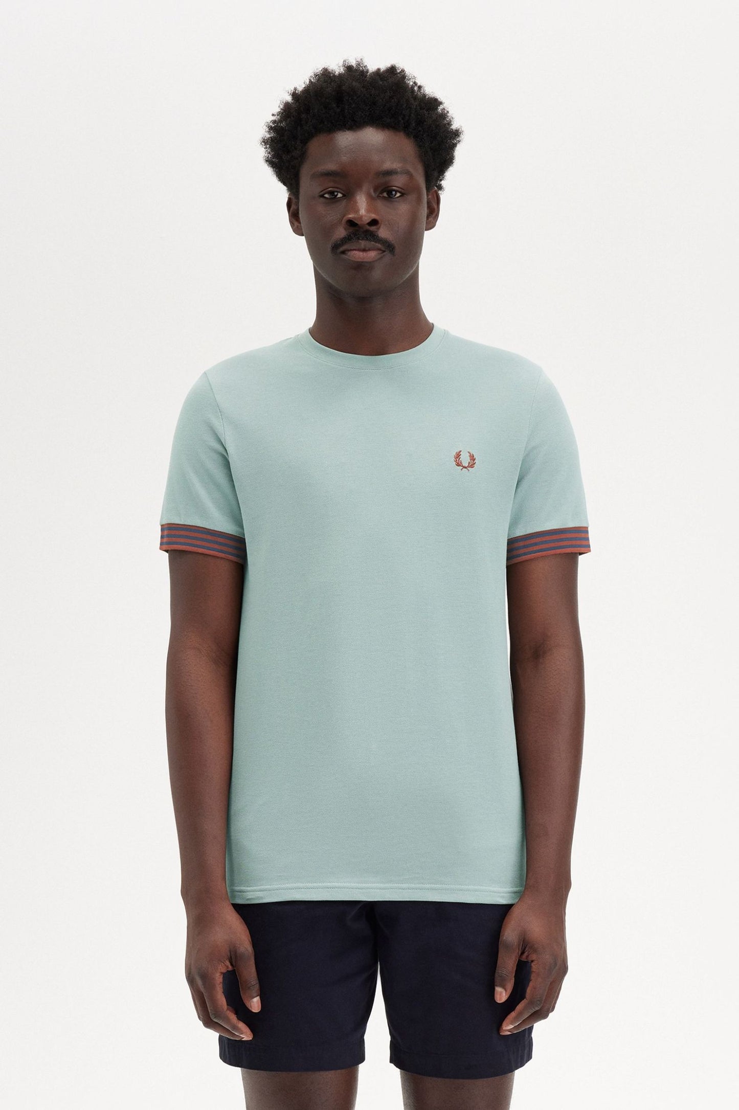 CAMISETA CON PUÑOS DE FRED PERRY