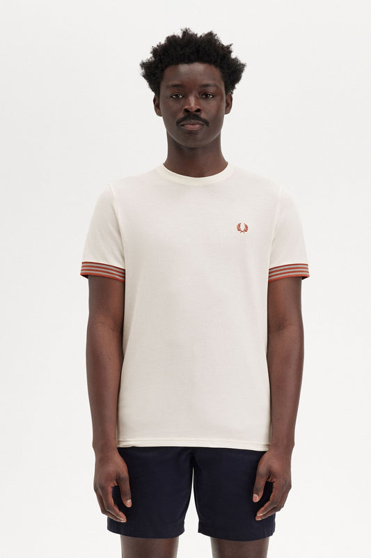 CAMISETA CON PUÑOS DE FRED PERRY