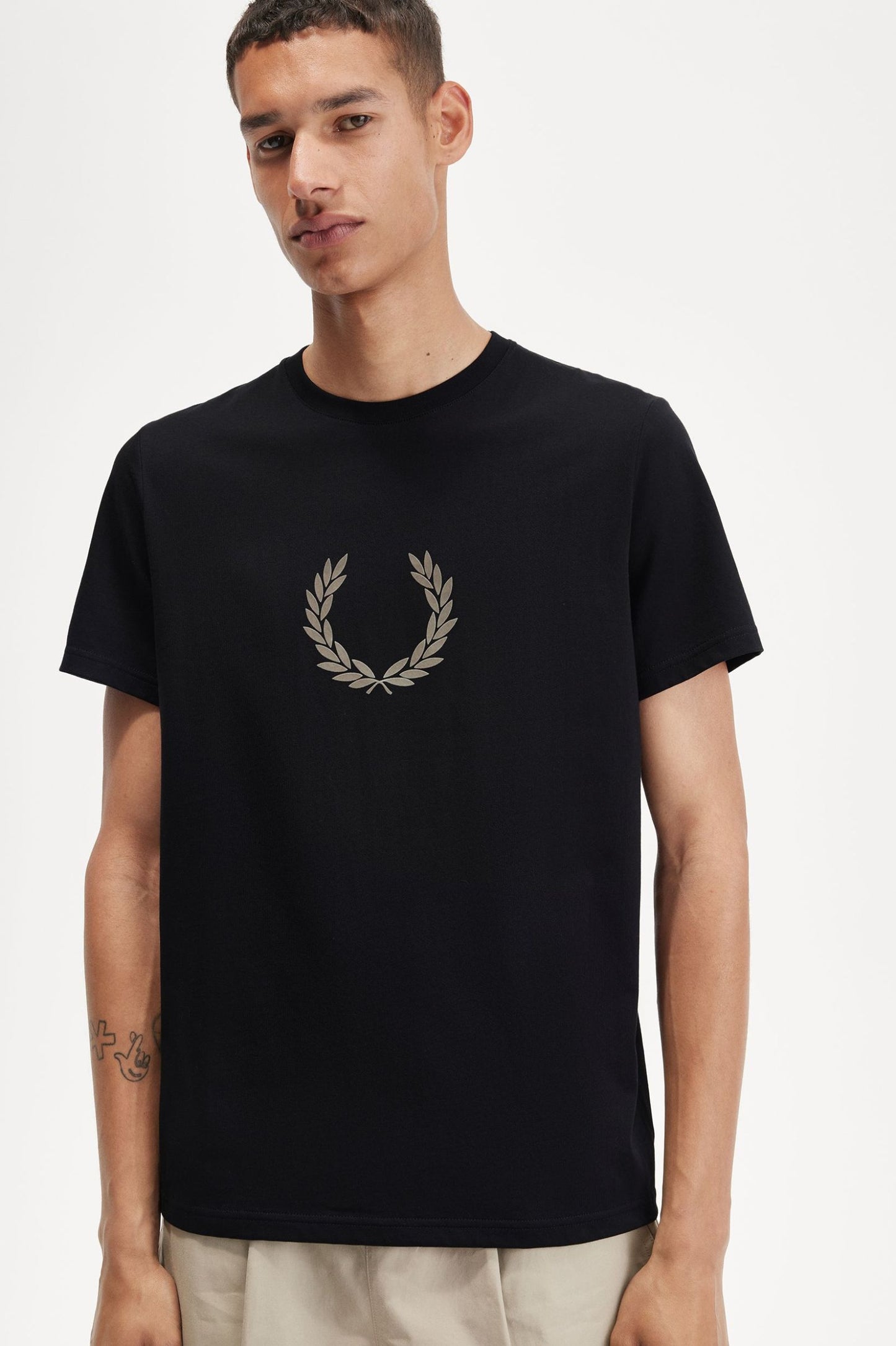 CAMISETA DE CUELLO REDONDO DE FRED PERRY