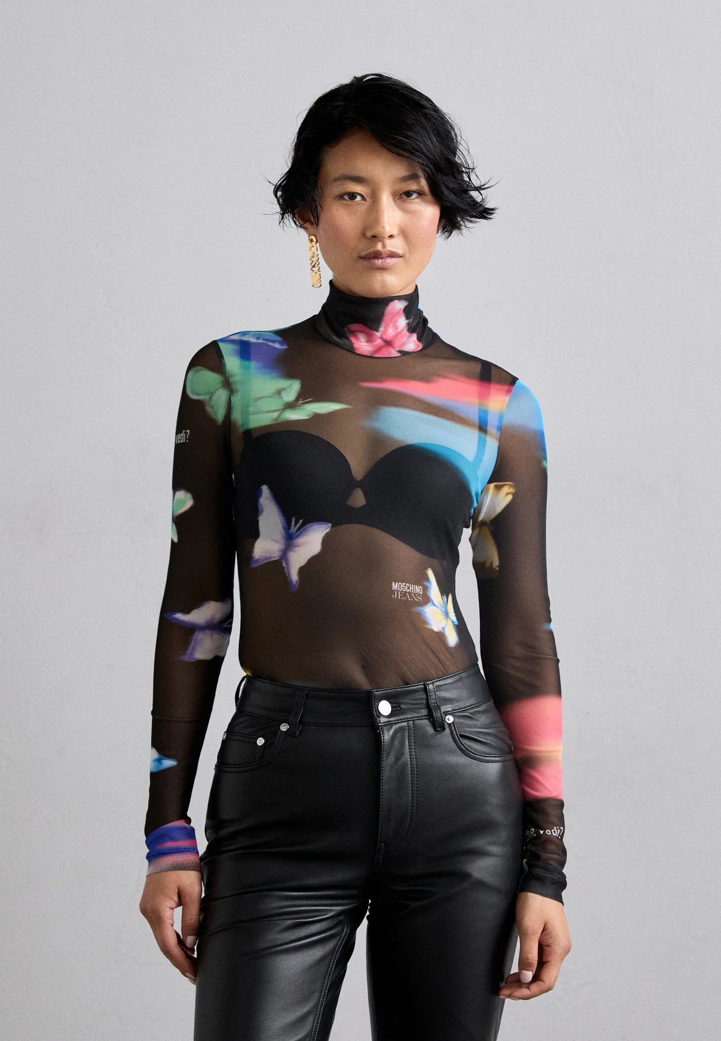 CAMISETA DE MANGA LARGA DE MOSCHINO JEANS