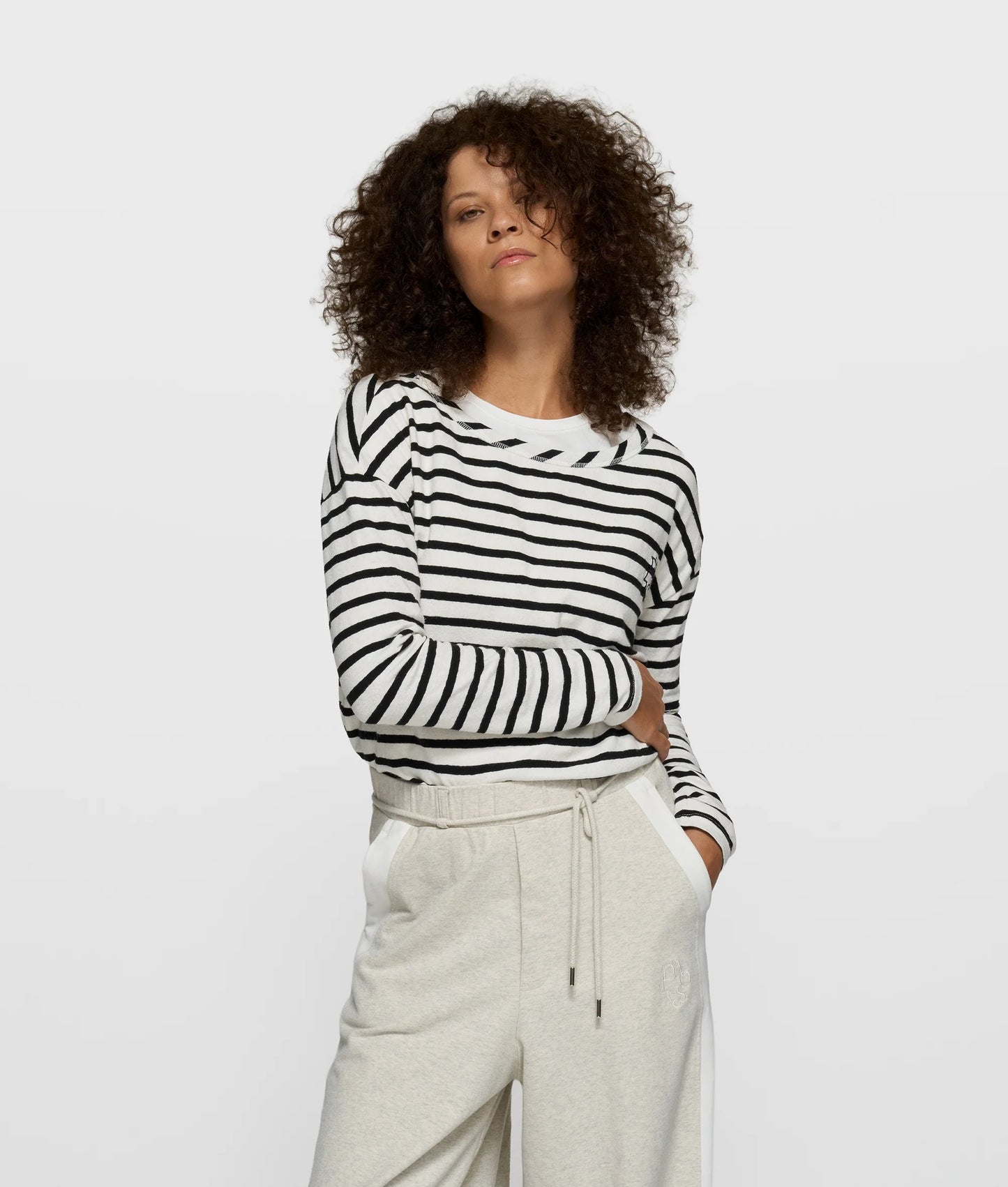 CAMISETA DE MANGA LARGA A RAYAS DE 10DAYS