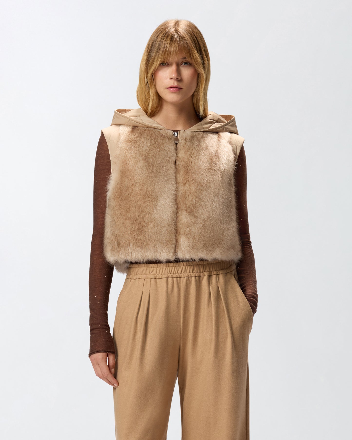 CHALECO ACOLCHADO DE PINKO