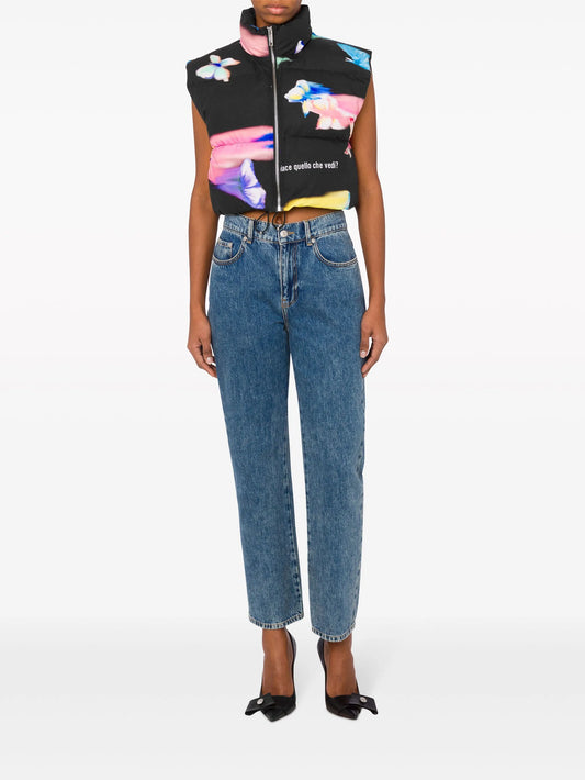 CHALECO ACOLCHADO DE MOSCHINO JEANS