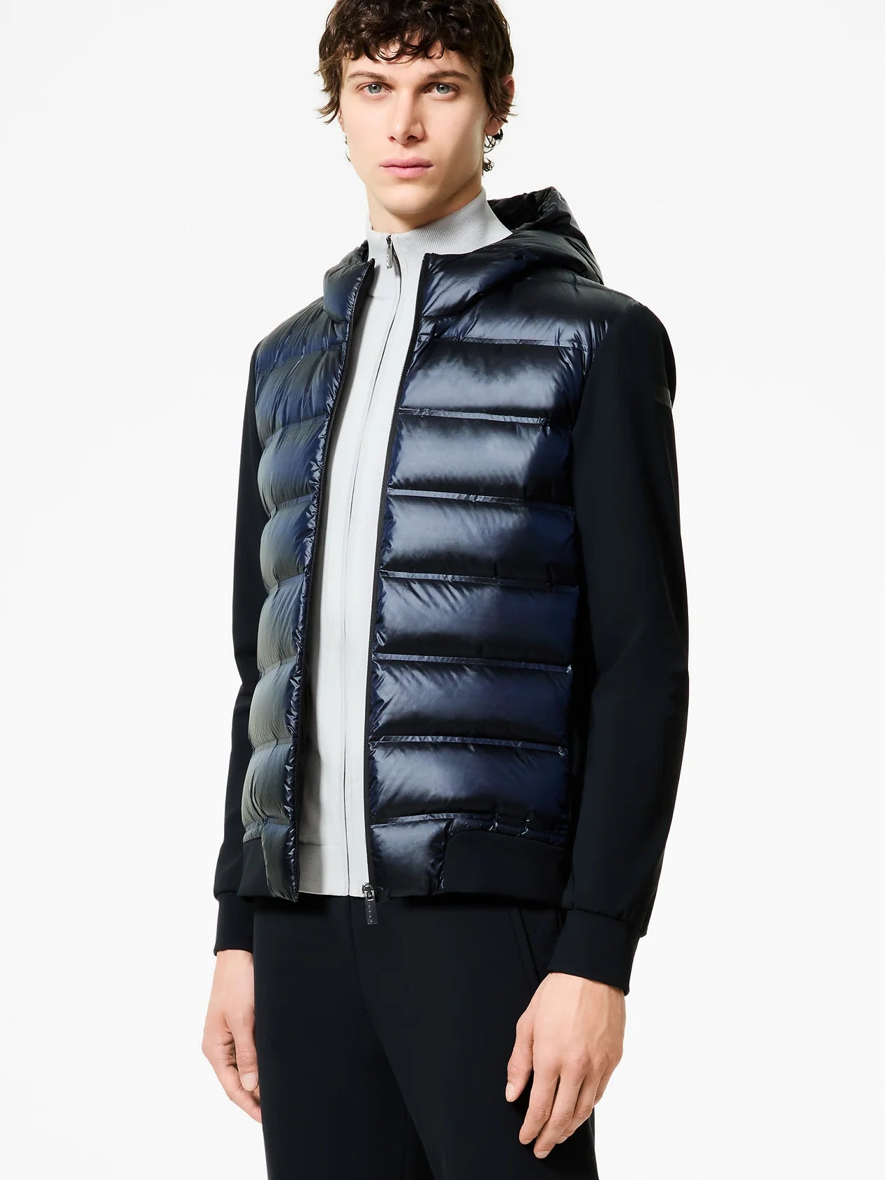CHAQUETA ACOLCHADA CON CAPUCHA DE RRD