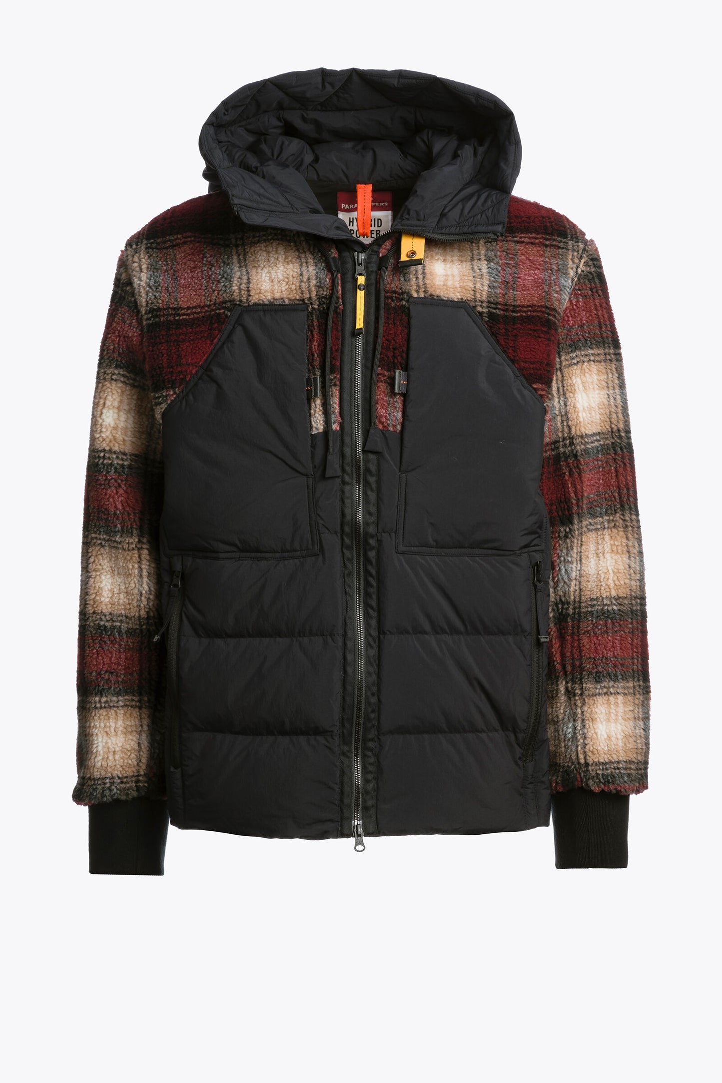 CHAQUETA CON CAPUCHA DE FELPA RIZADA DE PARAJUMPERS