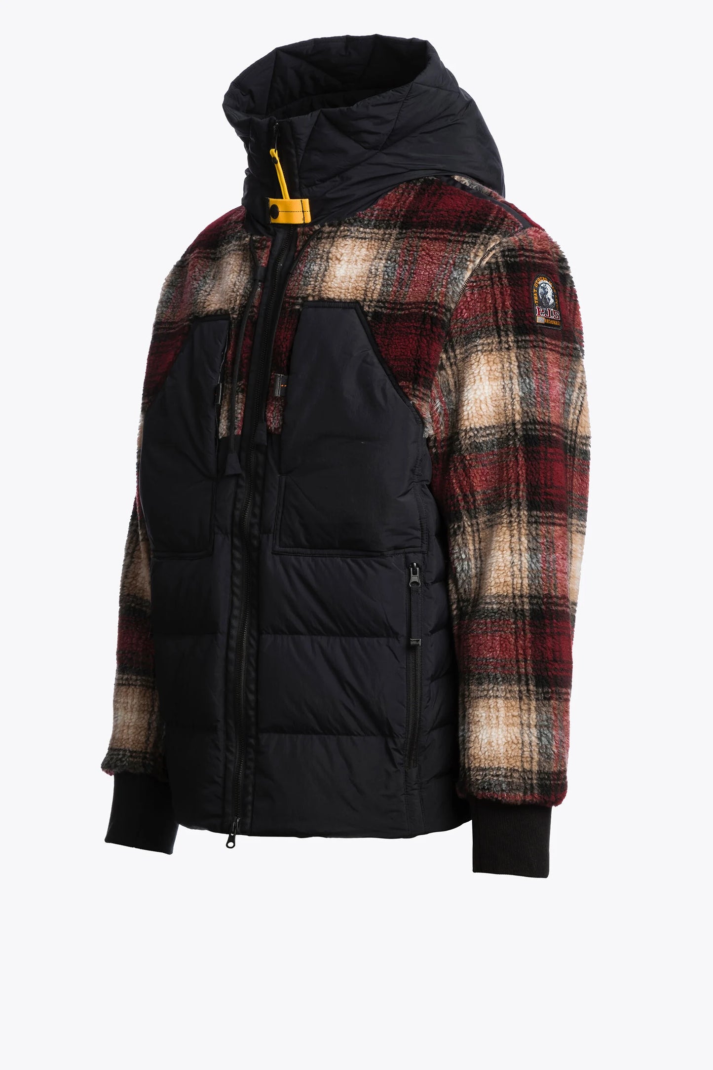 CHAQUETA CON CAPUCHA DE FELPA RIZADA DE PARAJUMPERS