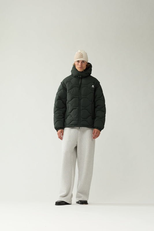 CHAQUETA DESMONTABLE VERDE OLIVA