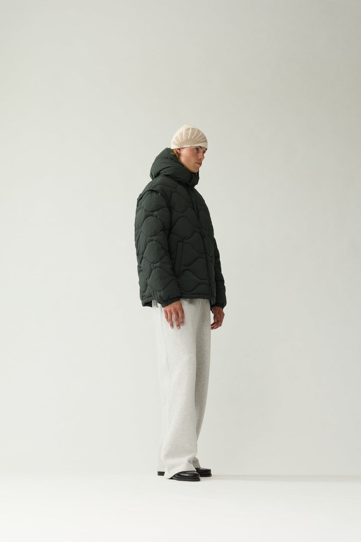 CHAQUETA DESMONTABLE VERDE OLIVA