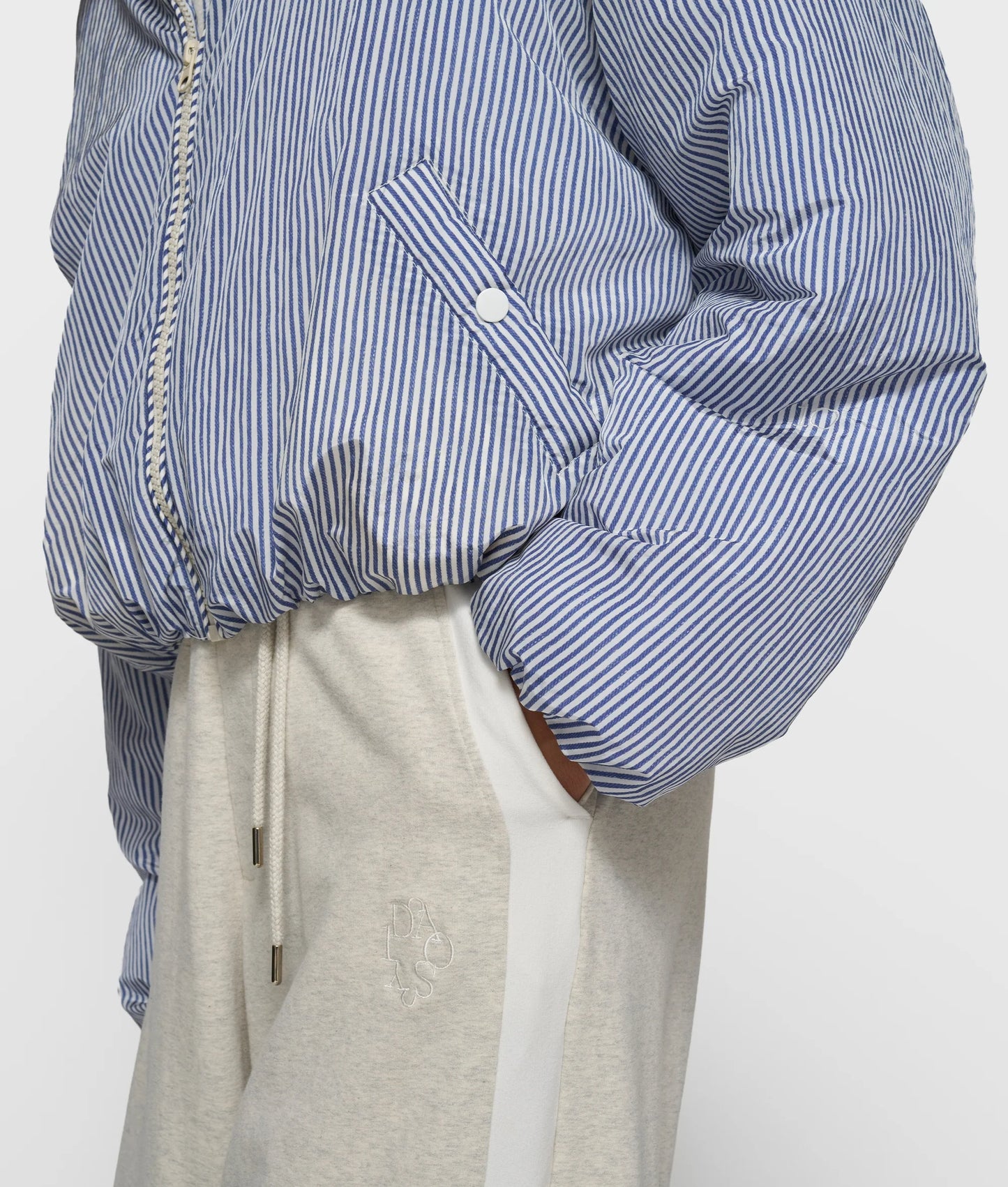 CHAQUETA BOMBER A RAYAS DE 10DAYS