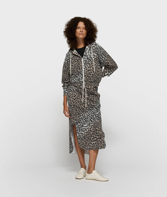 FALDA MIDI DE LEOPARDO DE 10DAYS