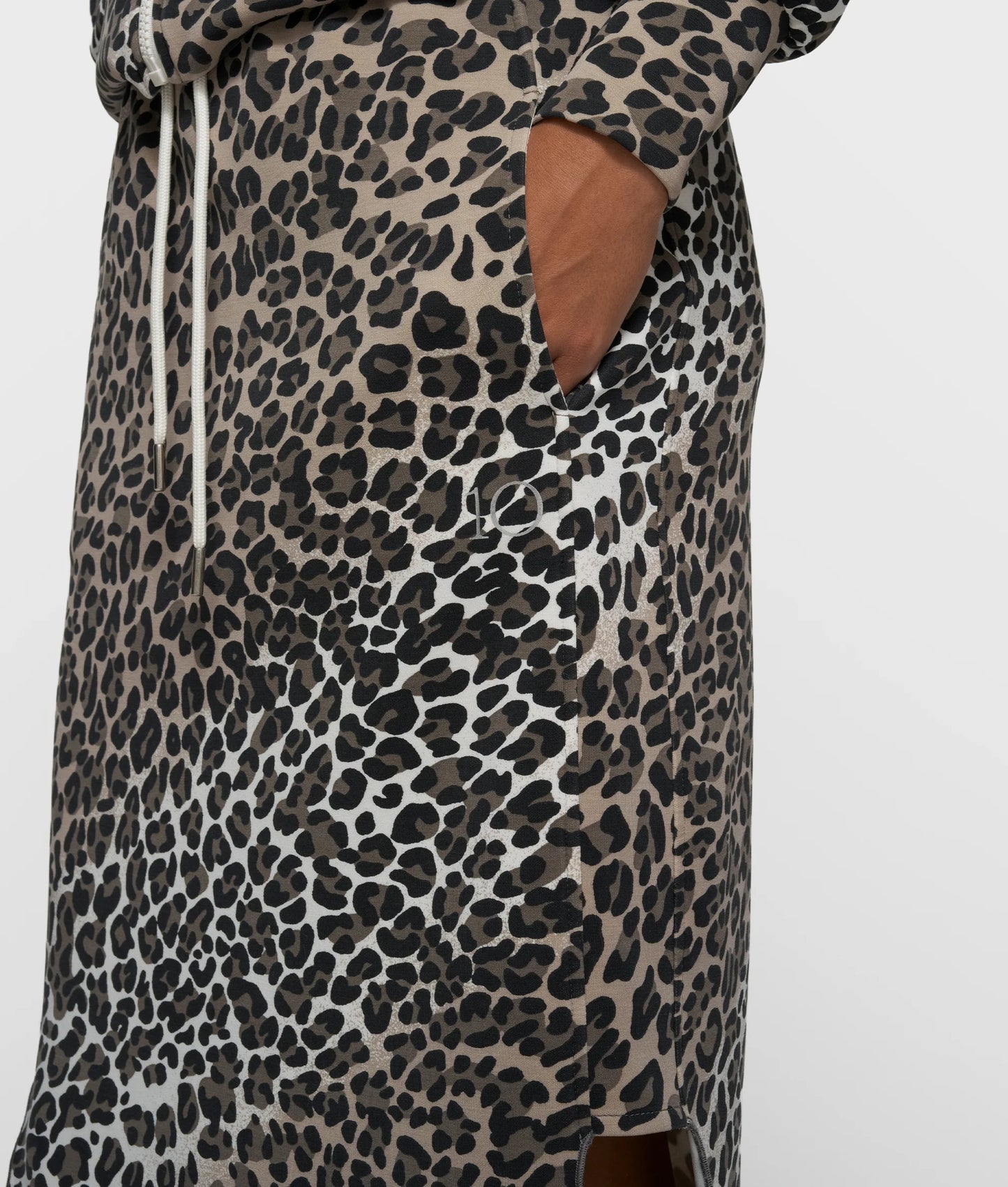 FALDA MIDI DE LEOPARDO DE 10DAYS