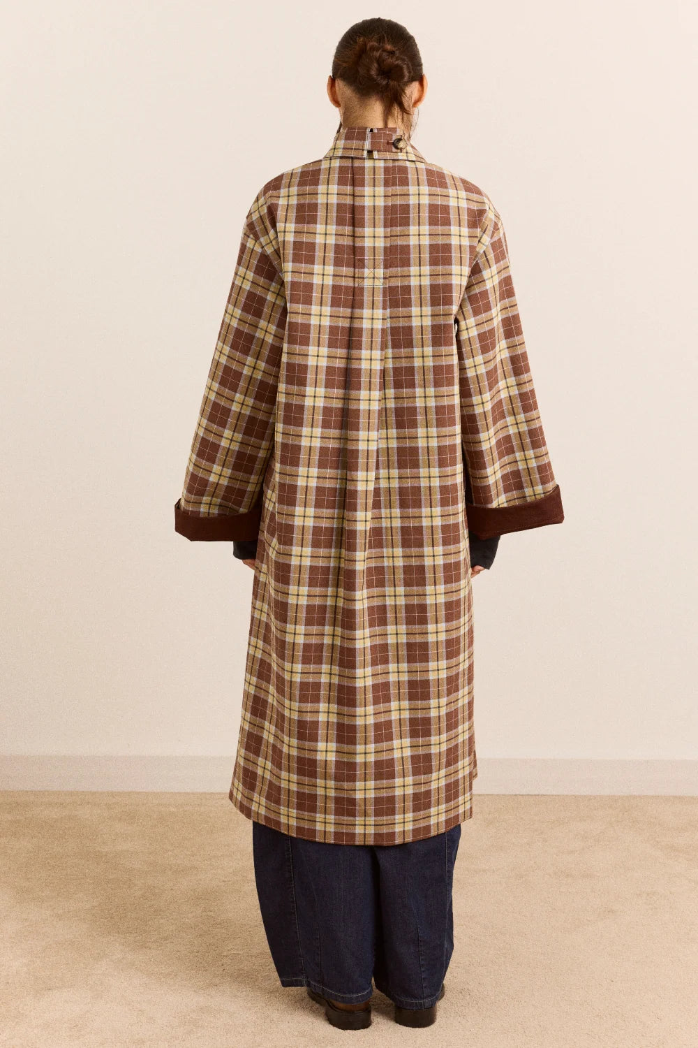 TRENCH JERRY LONGLINE REVERSIBLE