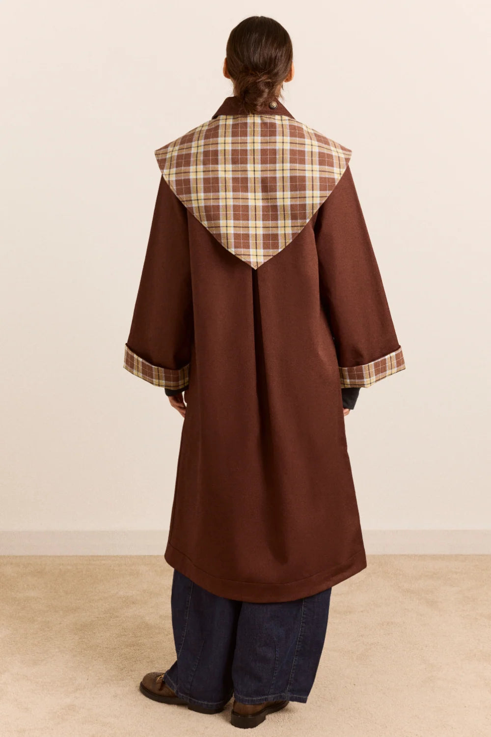 TRENCH JERRY LONGLINE REVERSIBLE