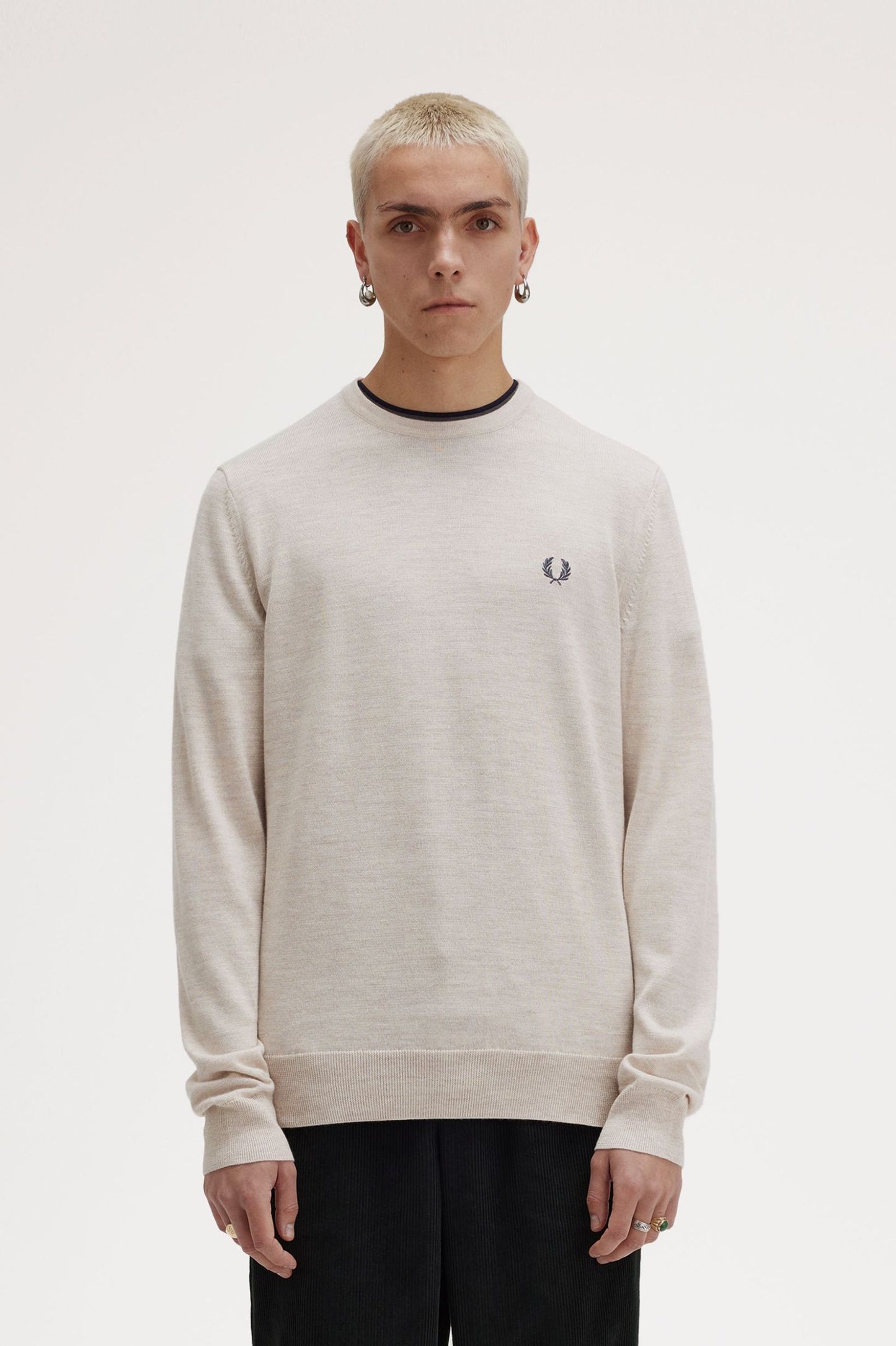 JERSEY CLÁSICO DE CUELLO REDONDO DE FRED PERRY