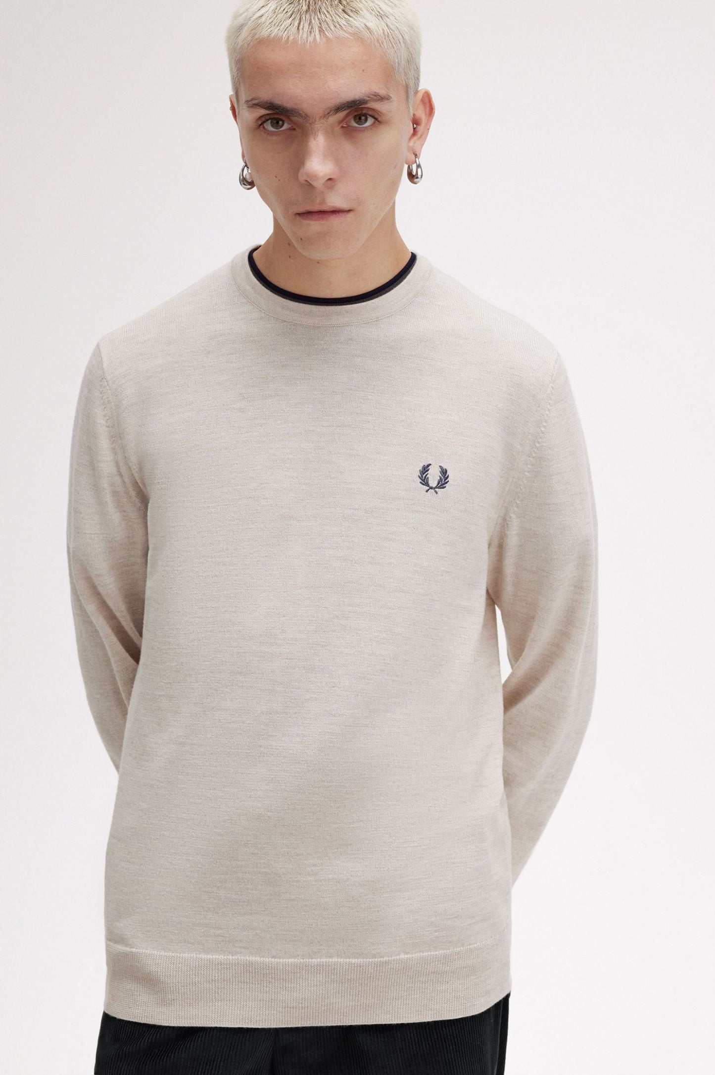 JERSEY CLÁSICO DE CUELLO REDONDO DE FRED PERRY
