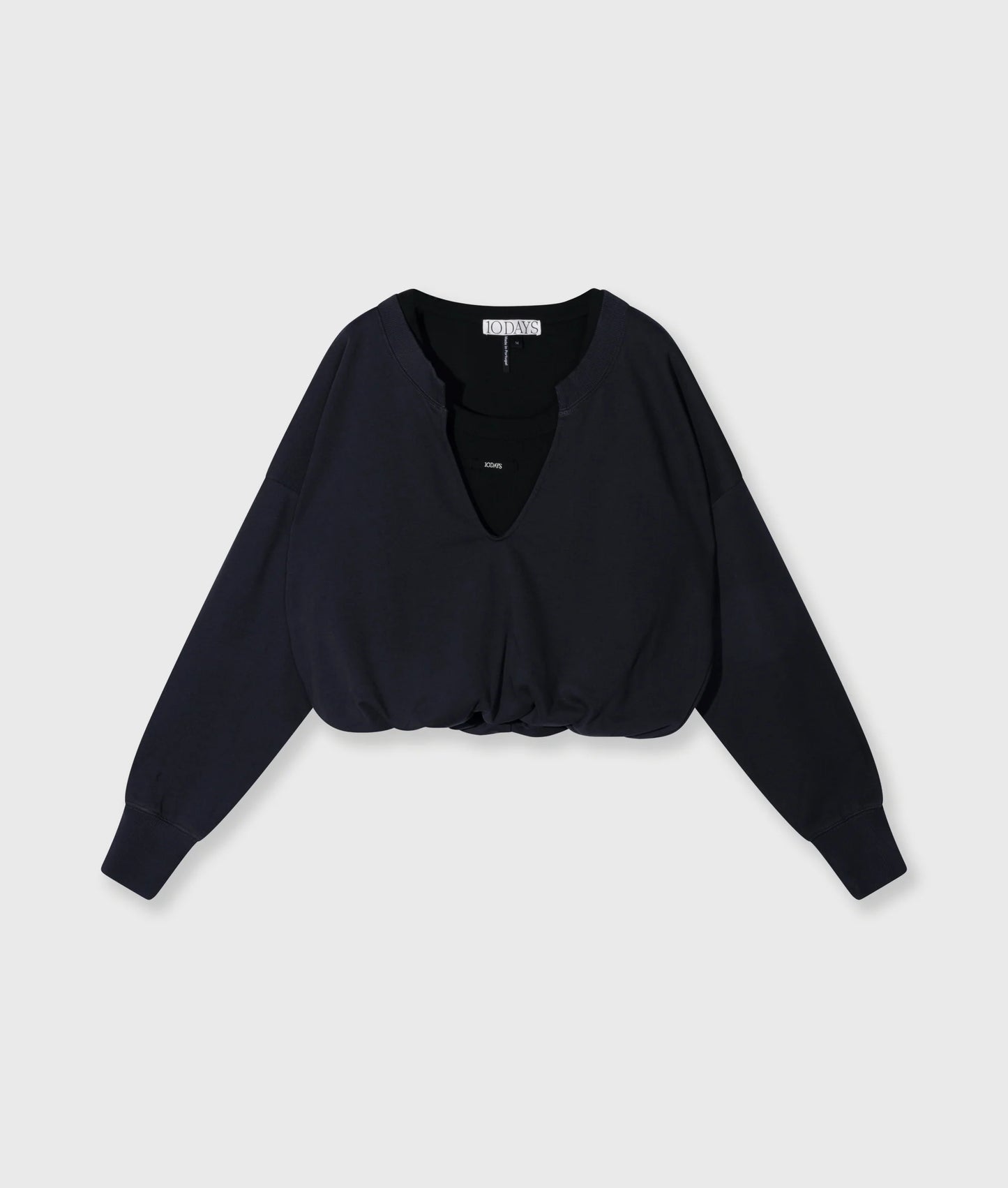 JERSEY DOBLE CON CUELLO EN V DE 10DAYS