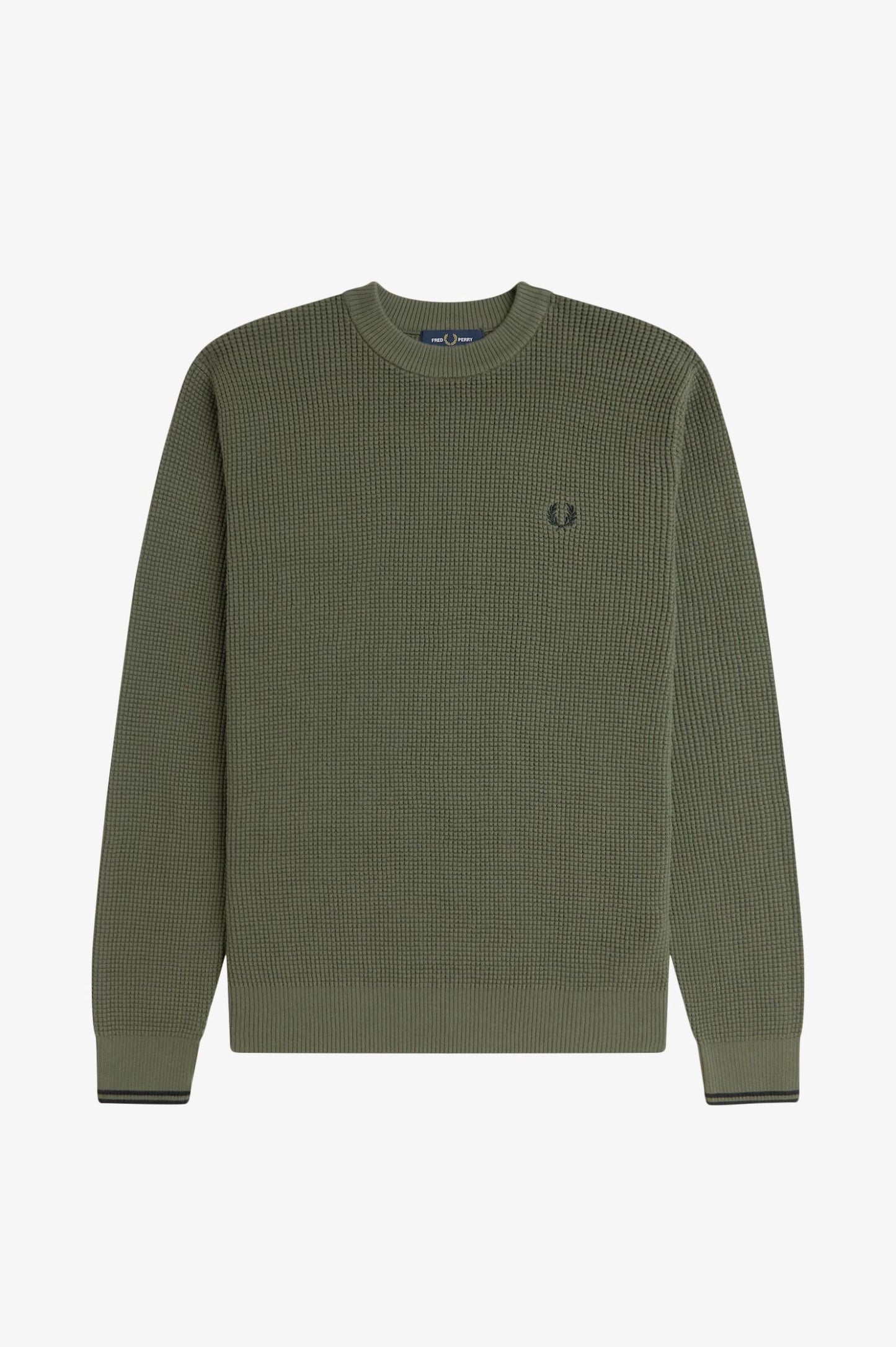 JERSEY CON PUNTO DE GOFRE DE FRED PERRY