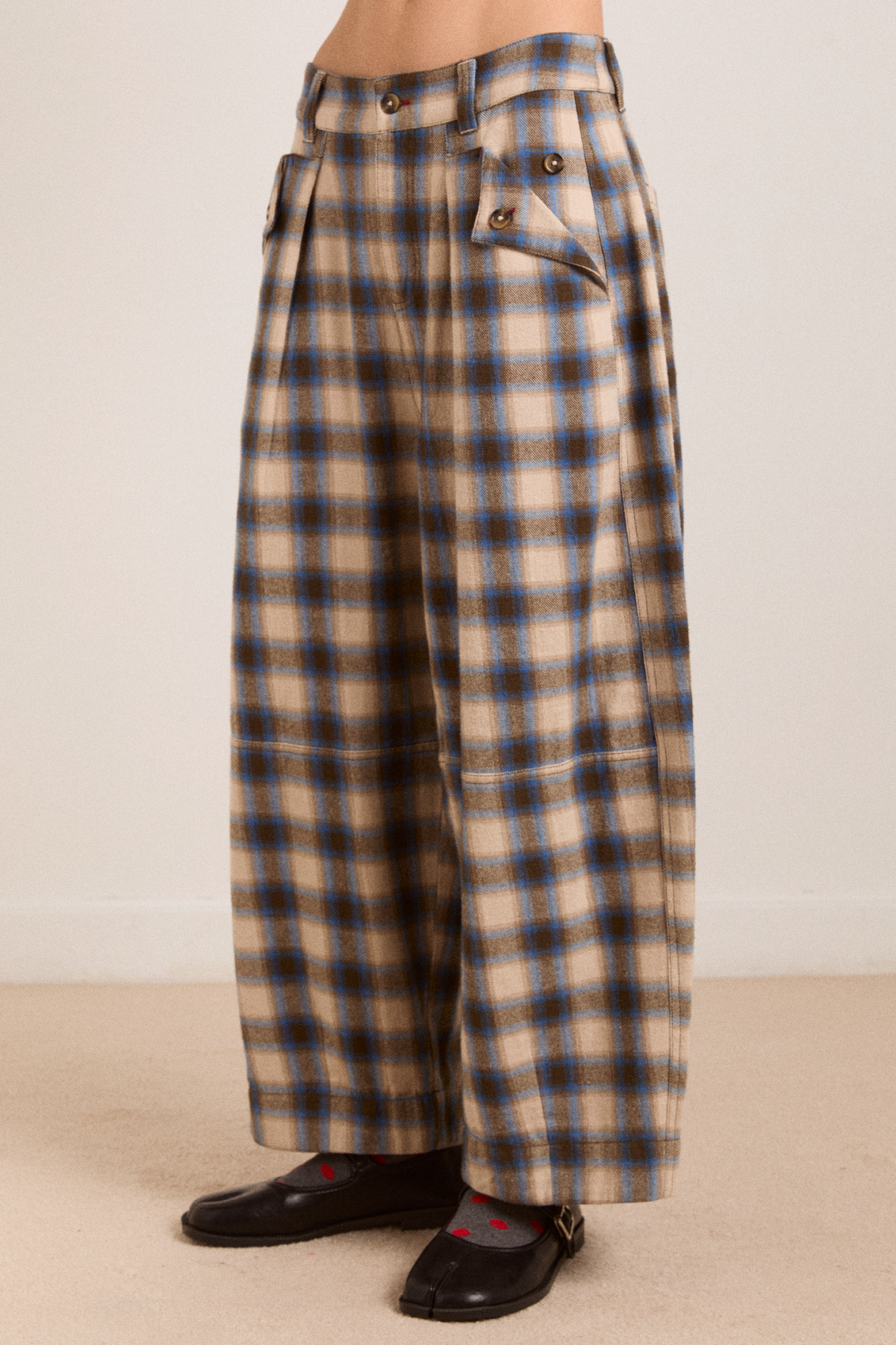 PANTALÓN MARA - Damson Madder
