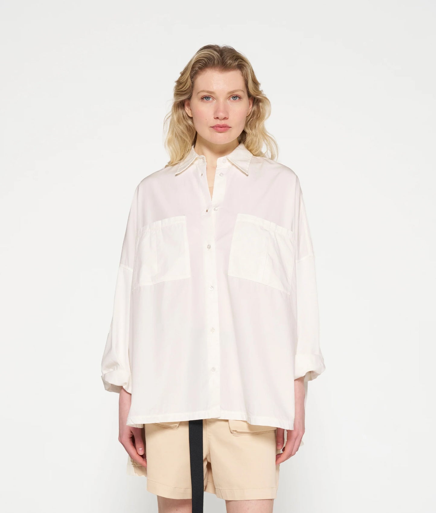 CAMISA OVERSIZE BLANCA DE 10DAYS