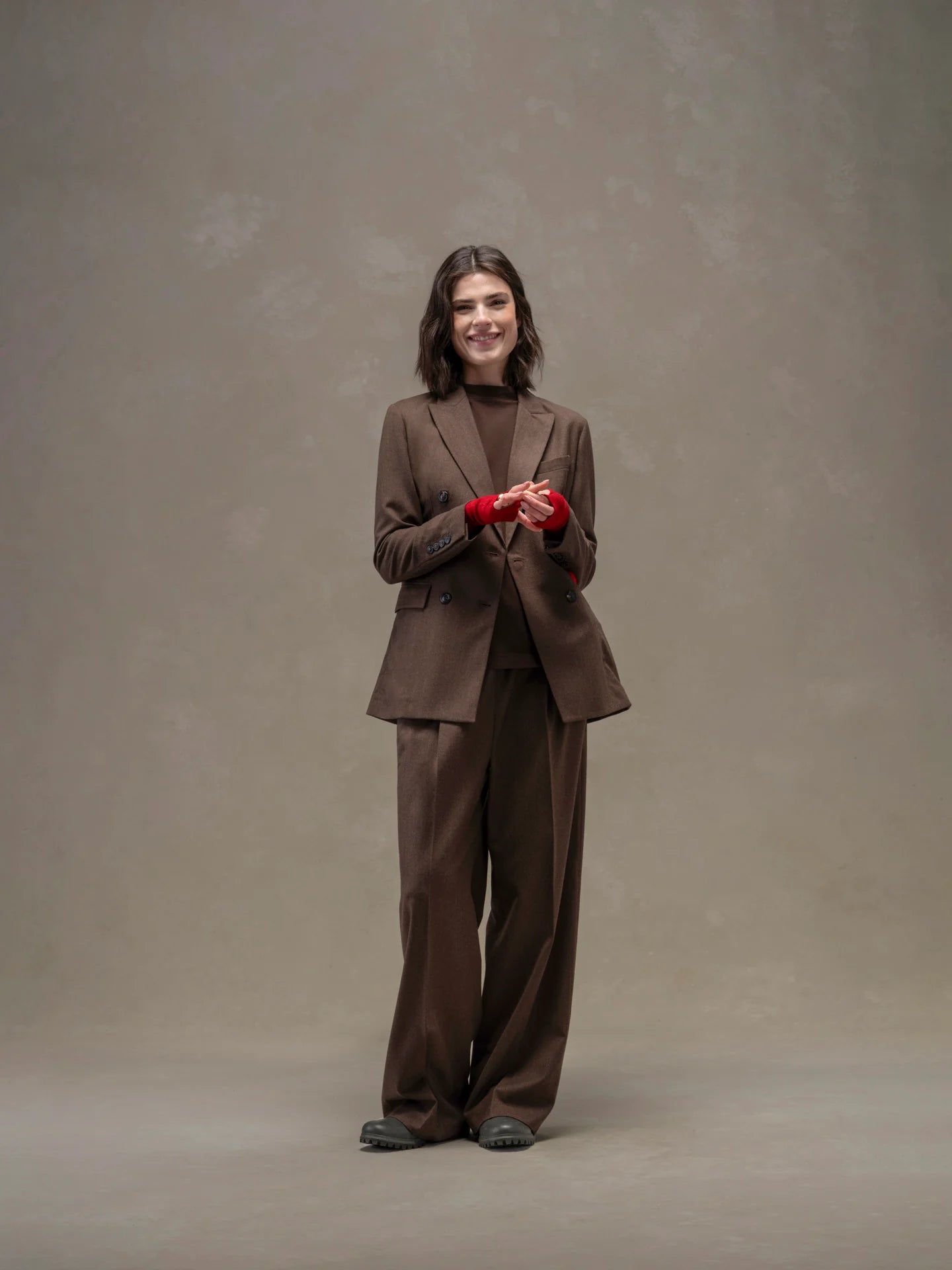 PANTALÓN ANCHO DE FRANELA DE CIRCOLO