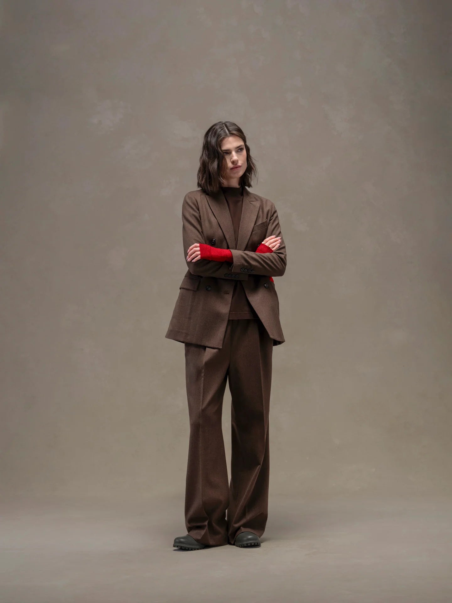 PANTALÓN ANCHO DE FRANELA DE CIRCOLO