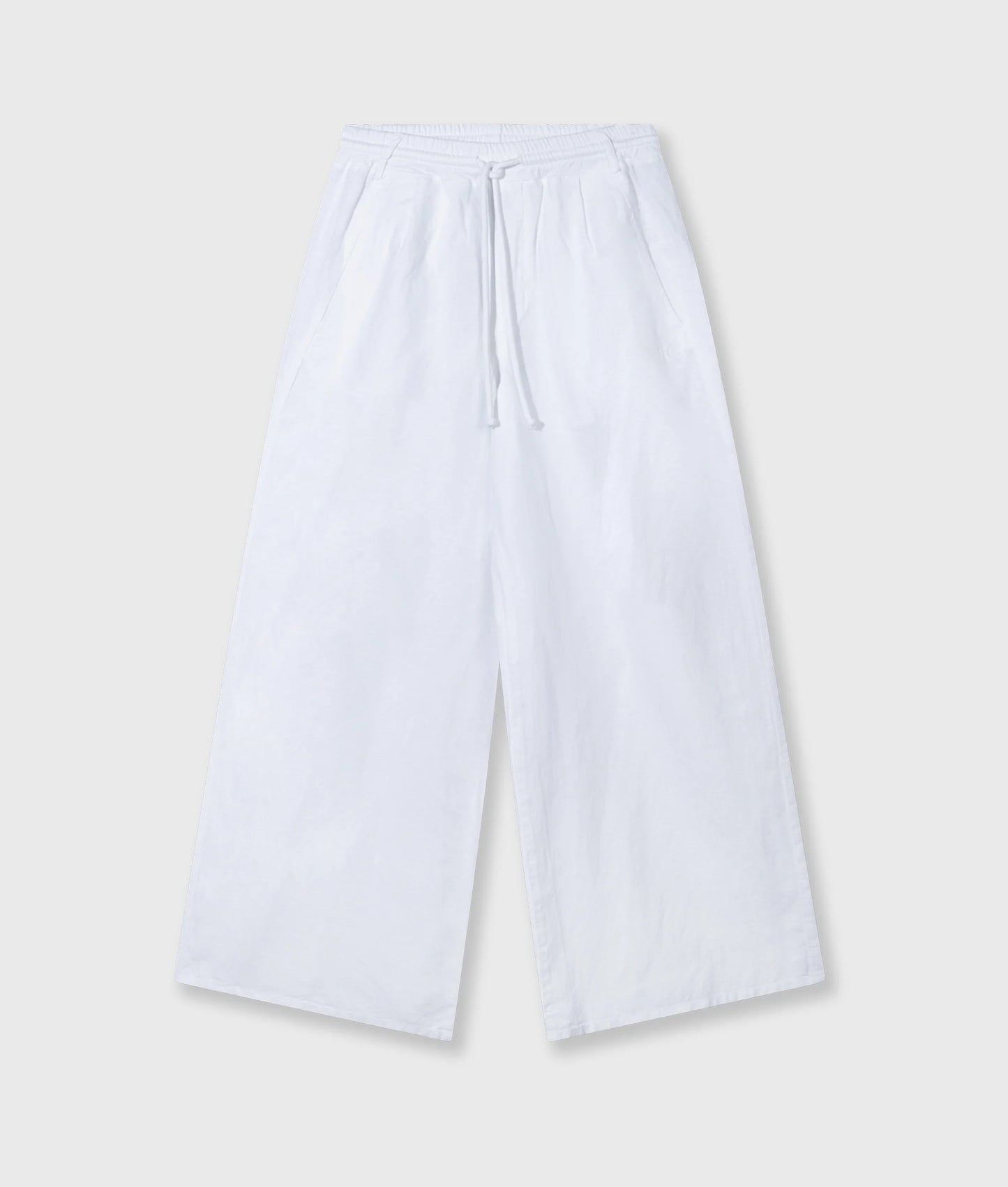 Pantalones de algodón y lino