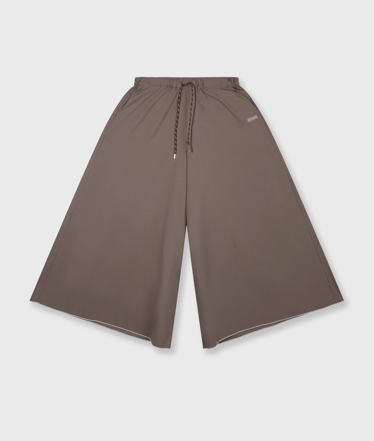 PANTALONES ANCHOS DE POPELÍN DE 10DAYS