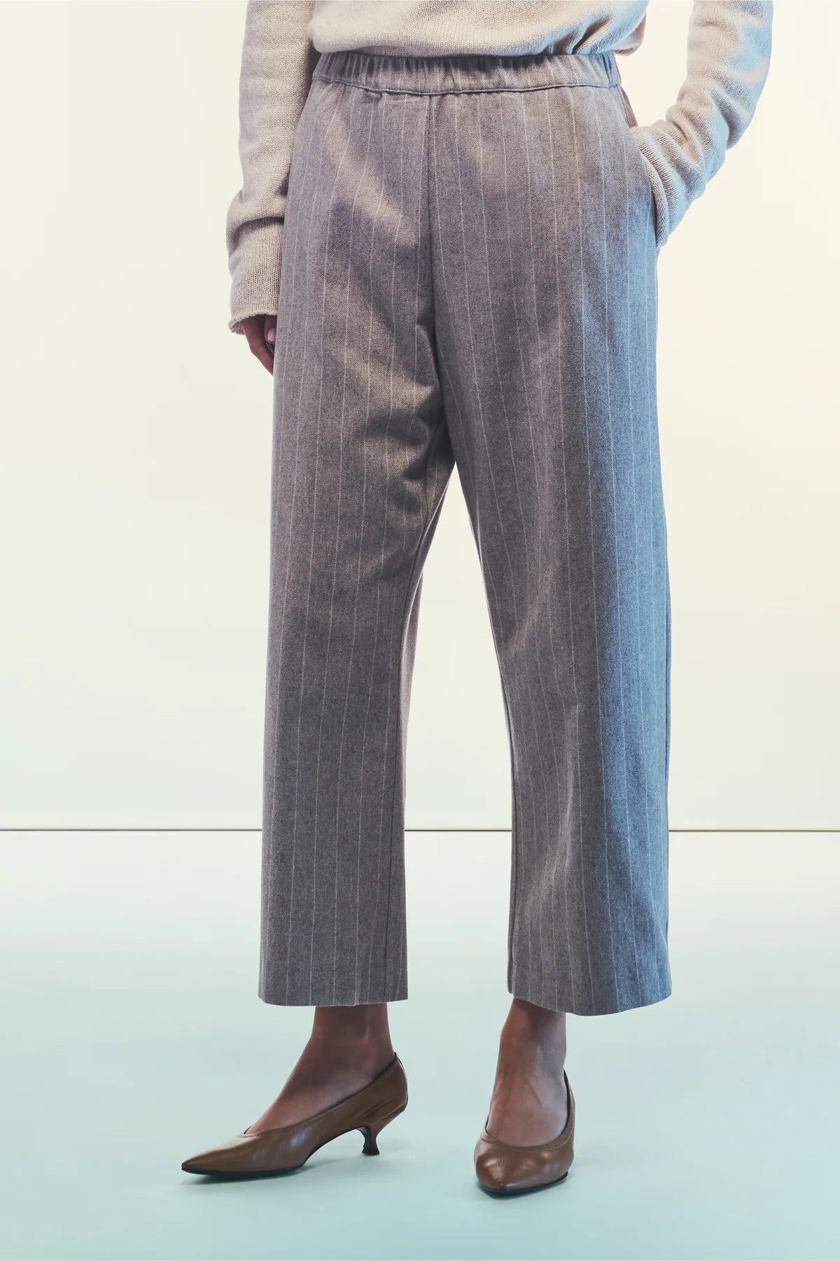 PANTALONS CURTS DE CASHMERE DE LIVIANA CONTI