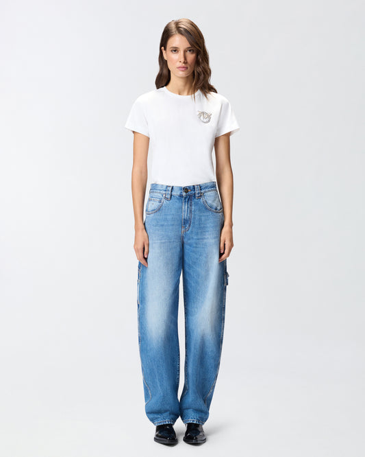 PANTALONES VAQUEROS GLOBO DE PINKO