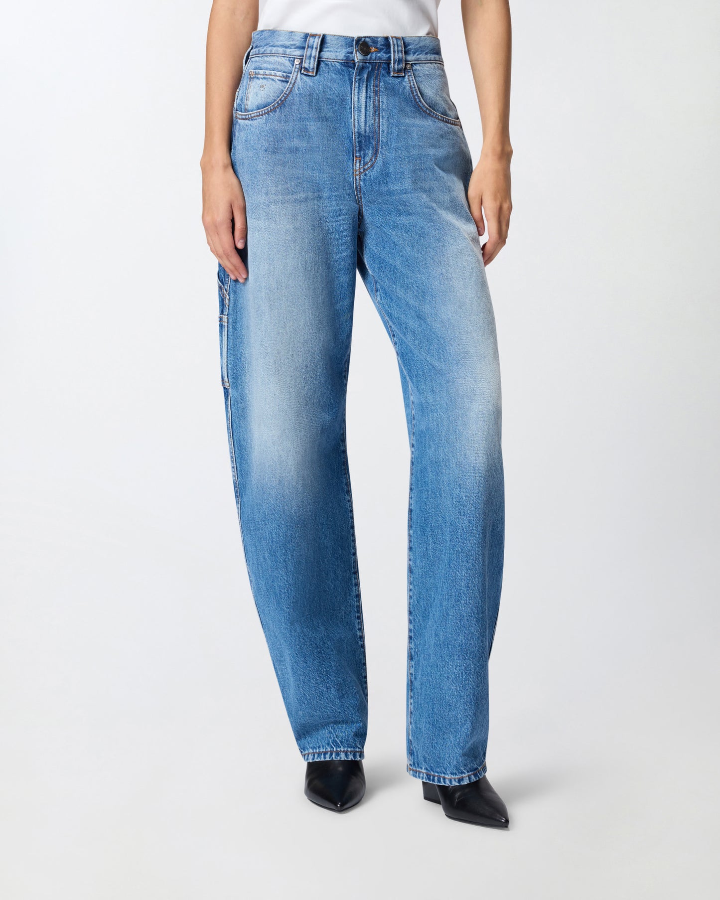 PANTALONES VAQUEROS GLOBO DE PINKO