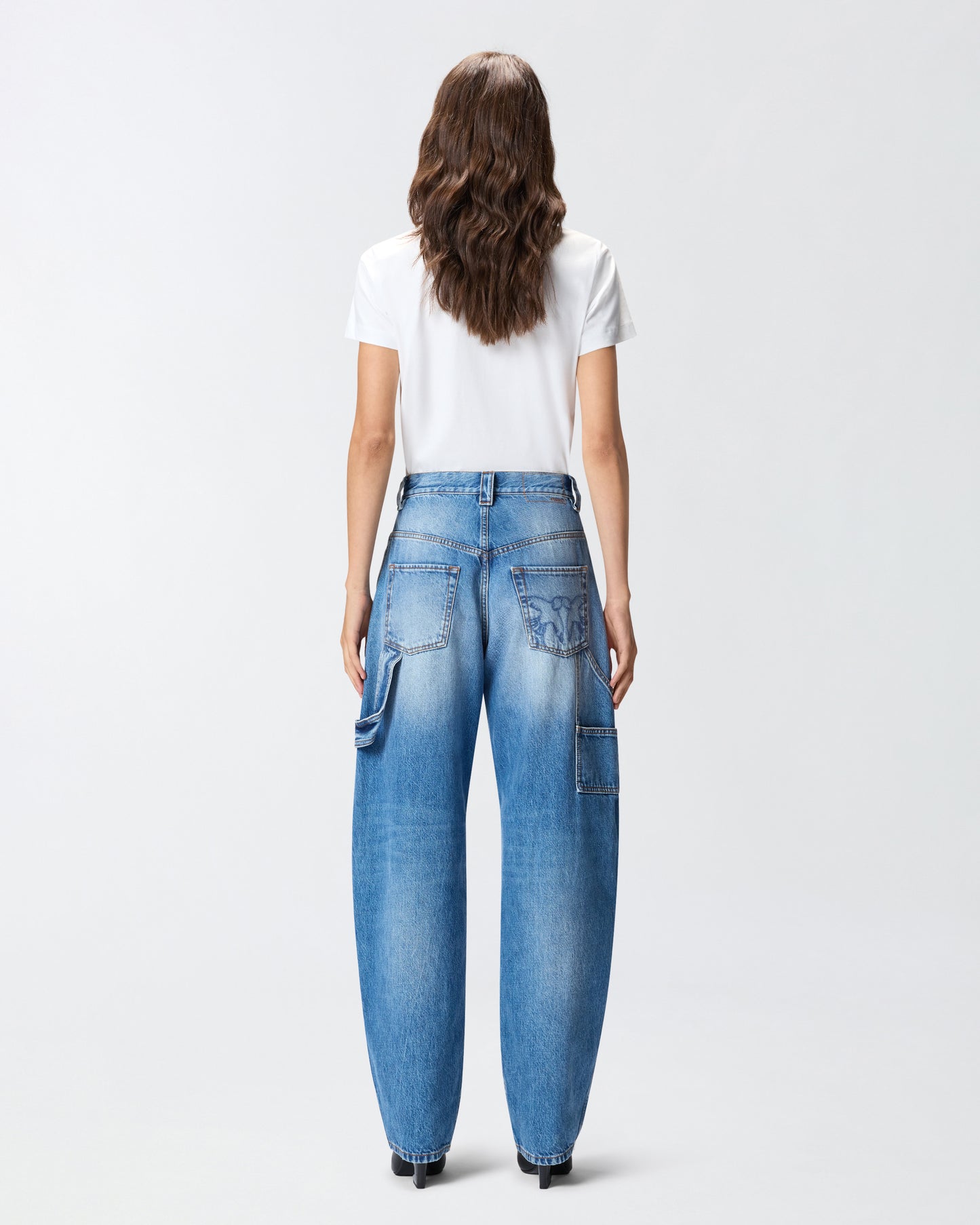 PANTALONES VAQUEROS GLOBO DE PINKO