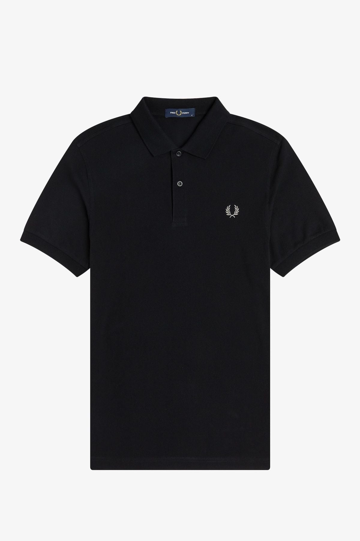 POLO CLÁSICO DE COLOR NEGRO DE FRED PERRY