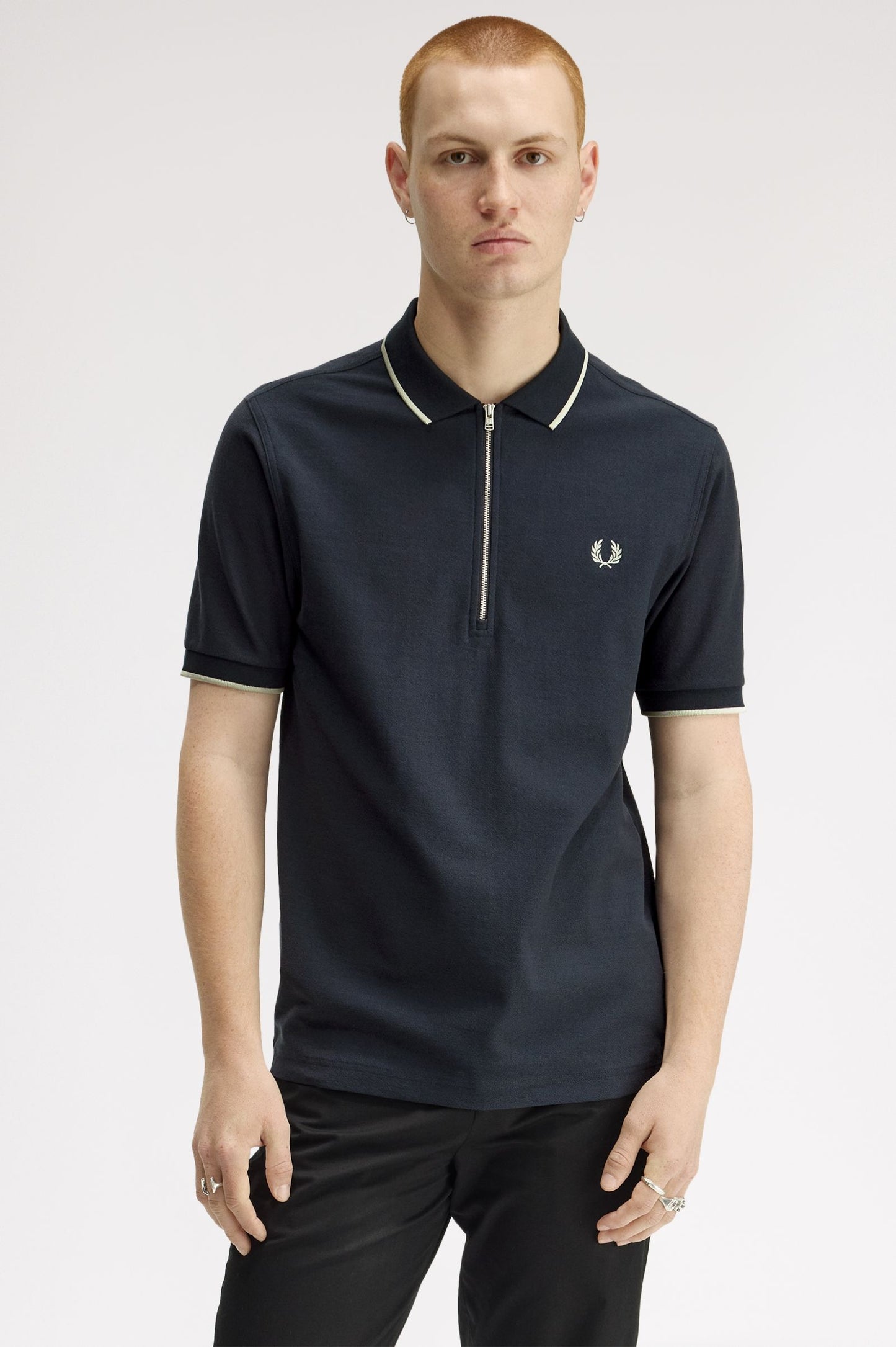 POLO DE CREPÉ DE PIQUÉ DE FRED PERRY