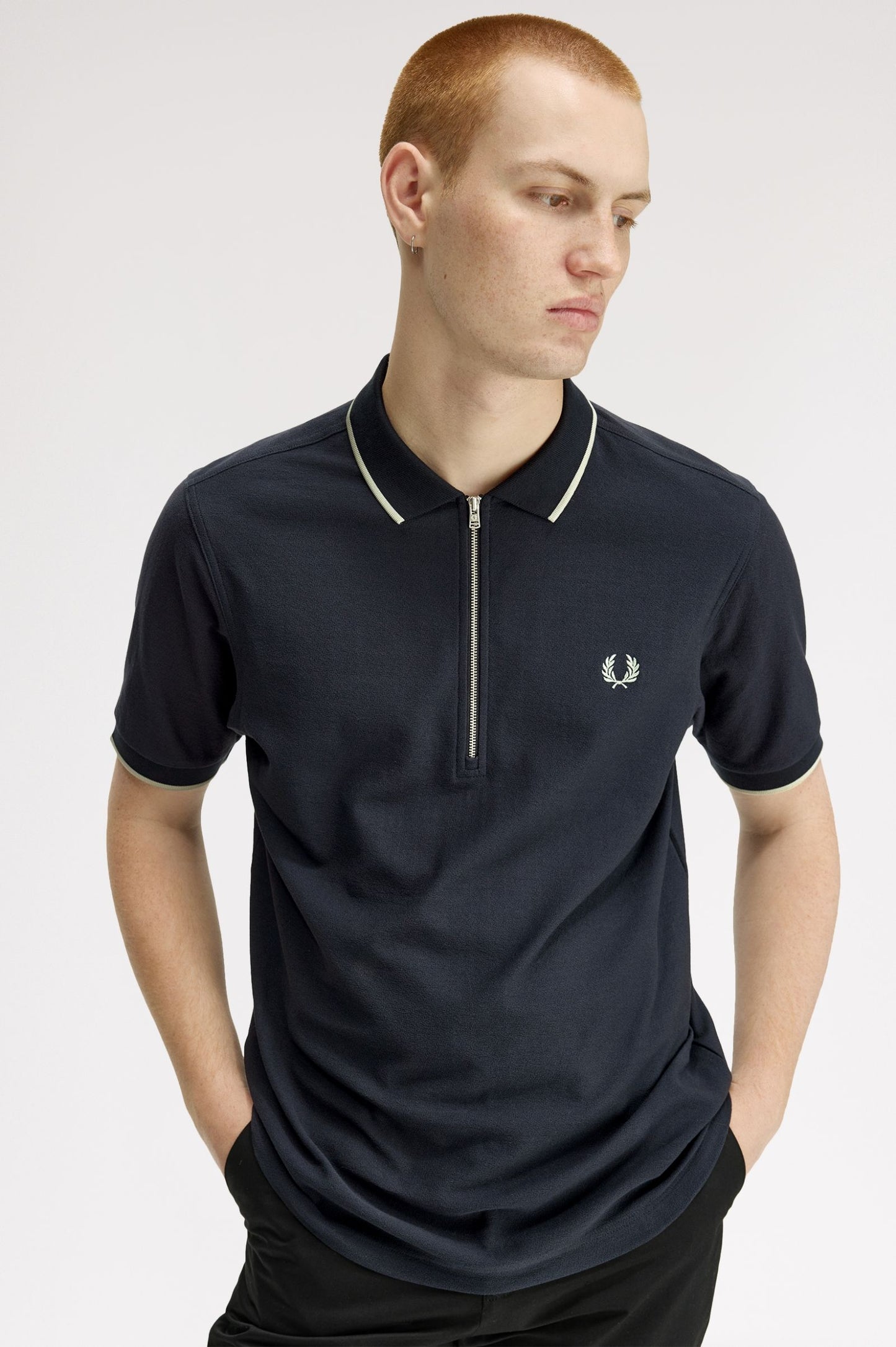 POLO DE CREPÉ DE PIQUÉ DE FRED PERRY