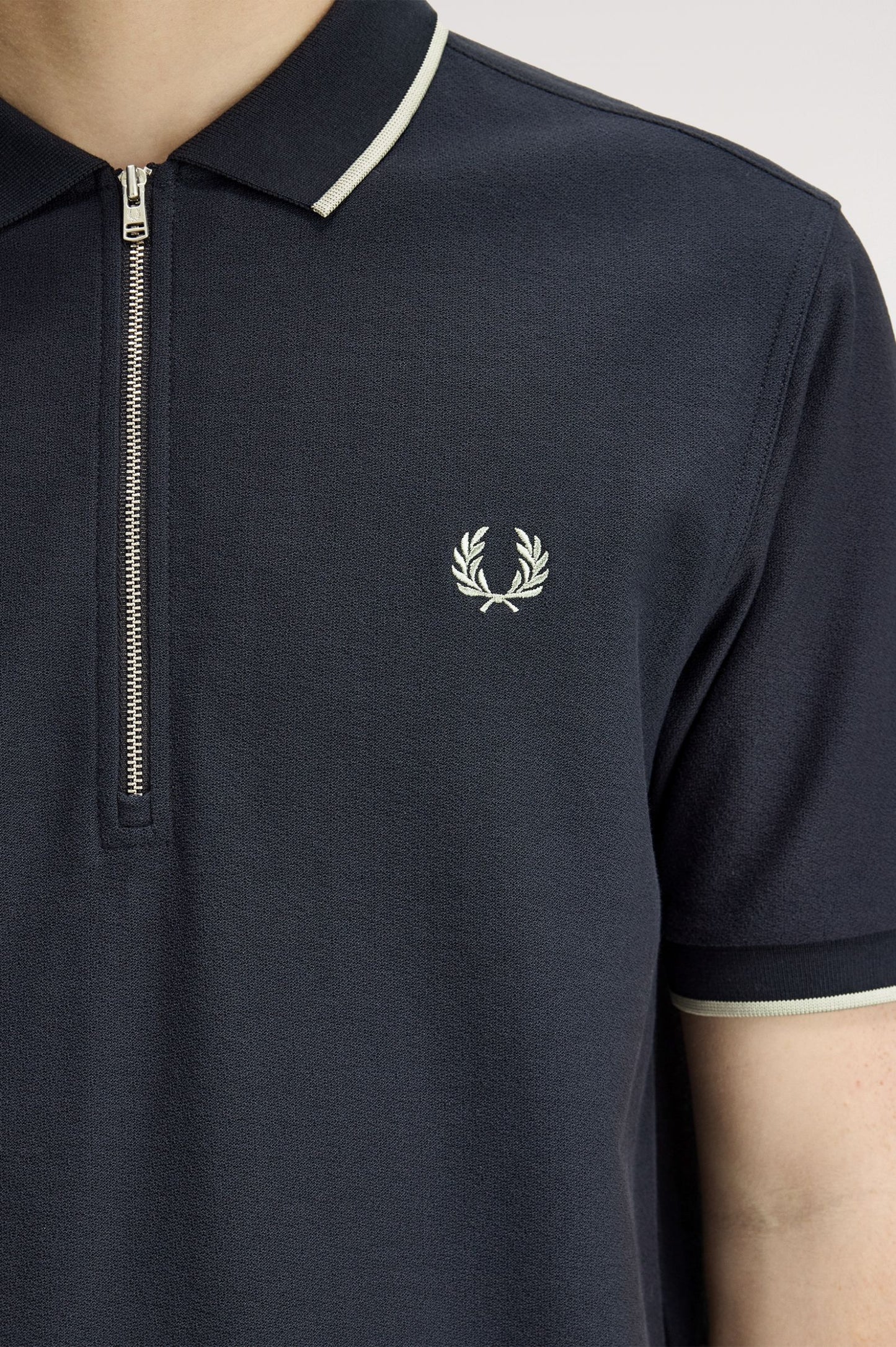 POLO DE CREPÉ DE PIQUÉ DE FRED PERRY