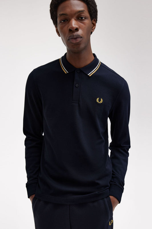 POLO DE MANGA LARGA DE FRED PERRY