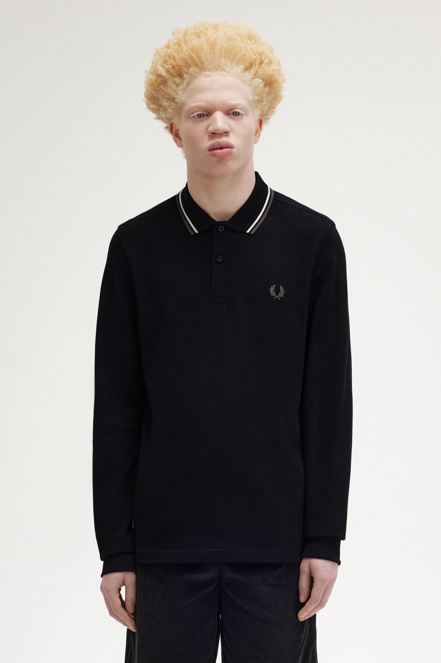POLO DE MANGA LARGA DE FRED PERRY