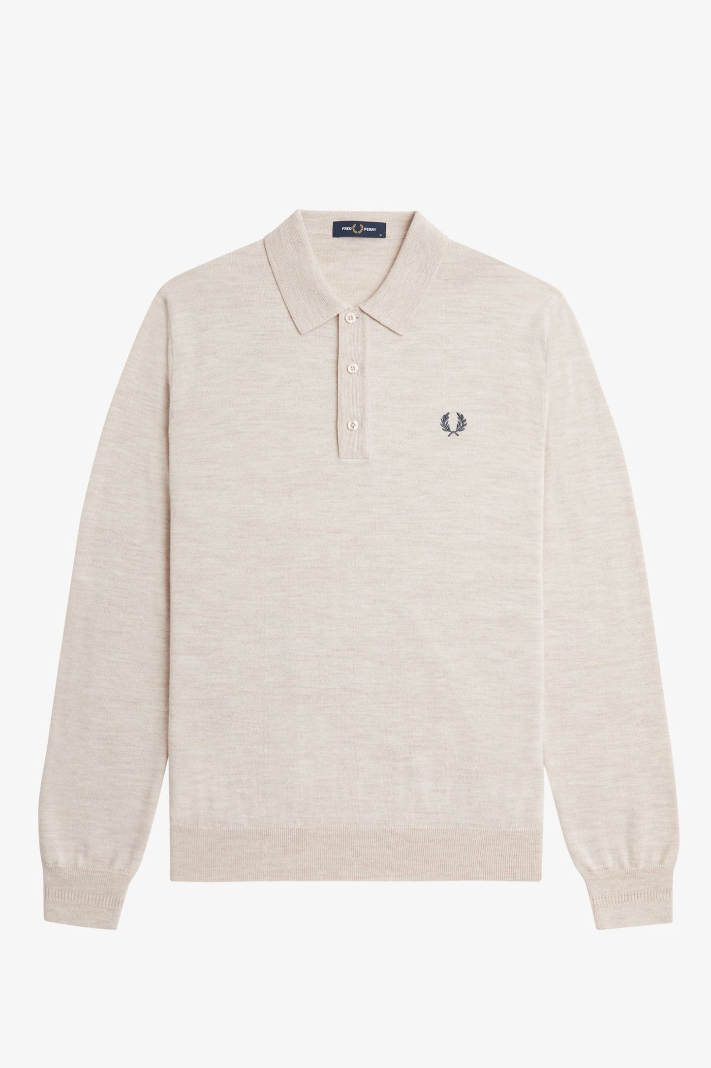 POLO DE PUNTO DE MANGA LARGA DE FRED PERRY