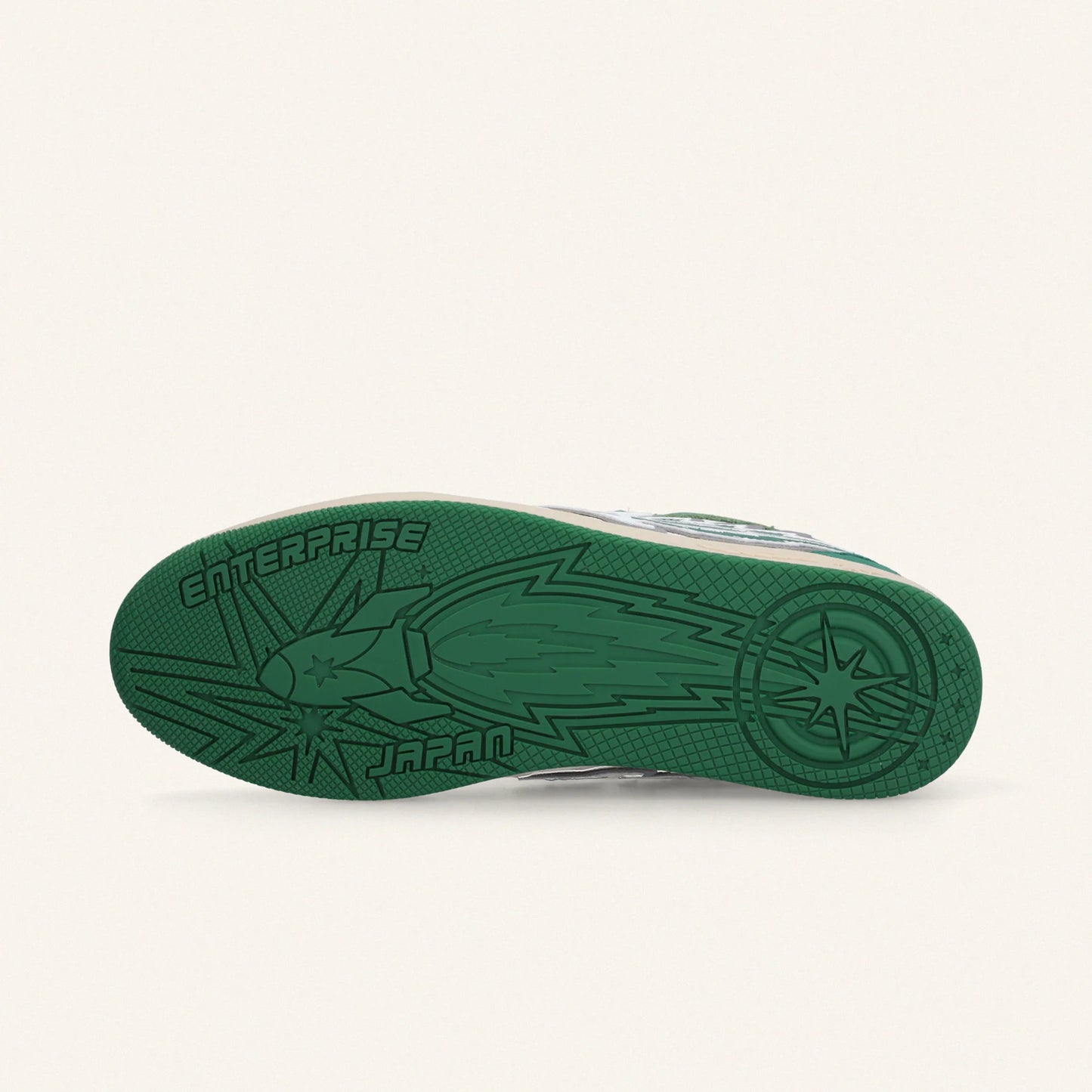 ZAPATILLAS VERDES "EJ EGG ROCKET" DE ENTERPRISE JAPAN