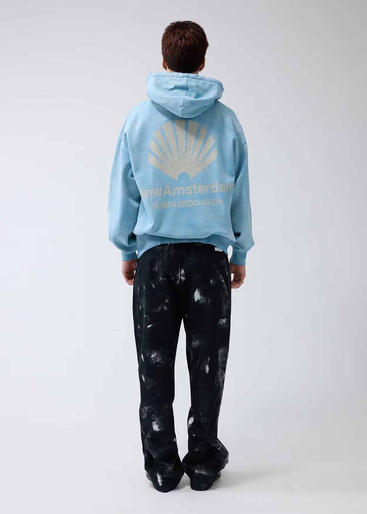 SUDADERA CON CAPUCHA NEW AMSTERDAM SURF ASSOCIATION