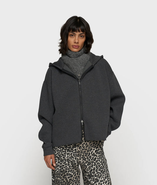SUDADERA CON CAPUCHA Y CREMALLERA 10DAYS