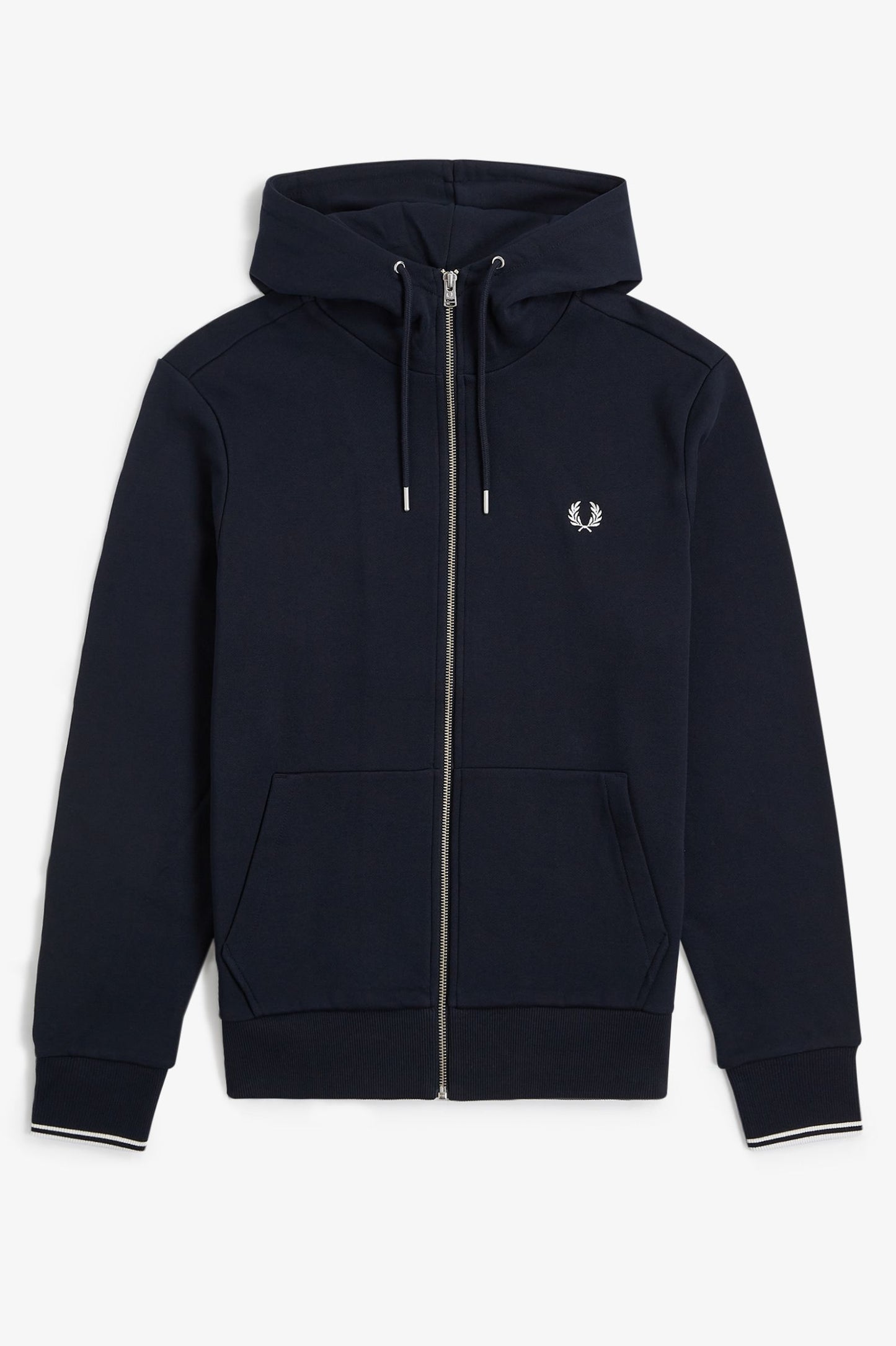 SUDADERA CON CAPUCHA Y CREMALLERA DE FRED PERRY